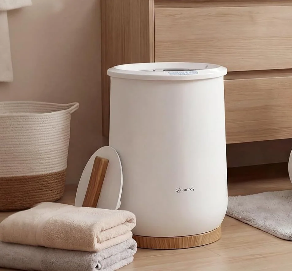 Luxury towel warmer for spa-like comfort at home