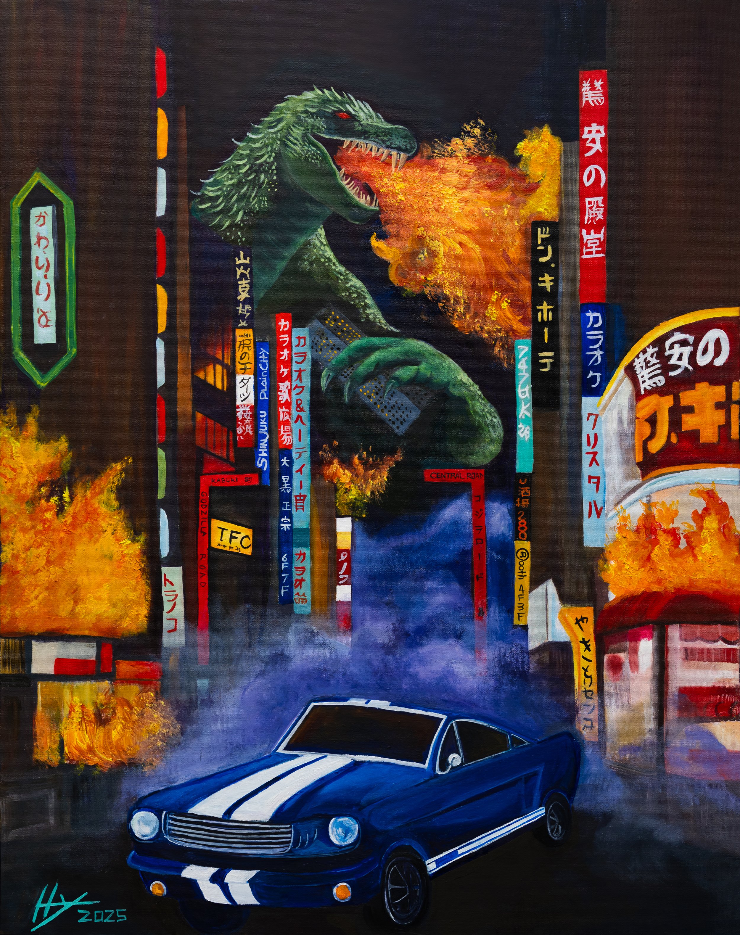 ZILLA69
24 x 20
Oil on canvas