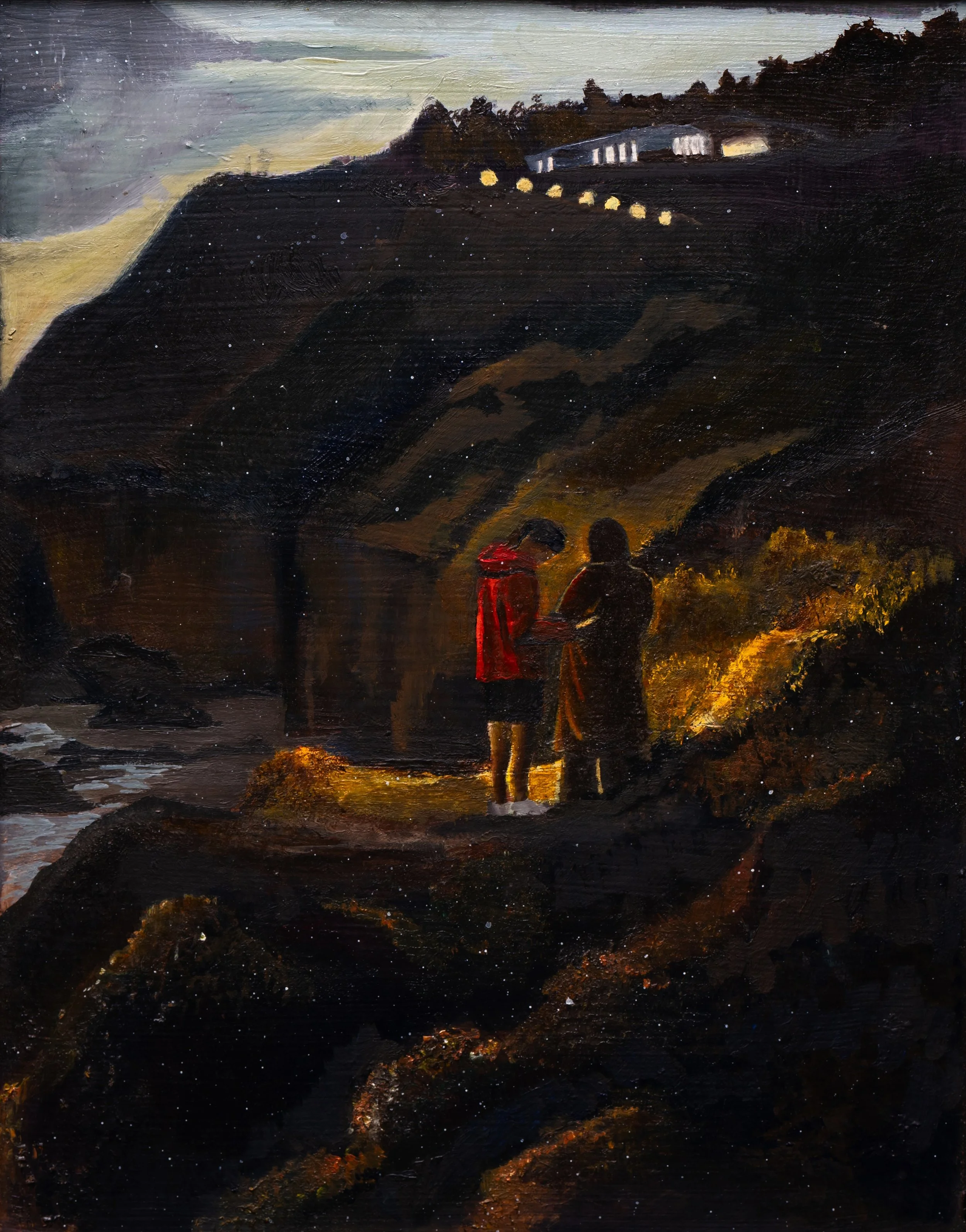 On a Cliff by the Sea
8” x 10”
Oil