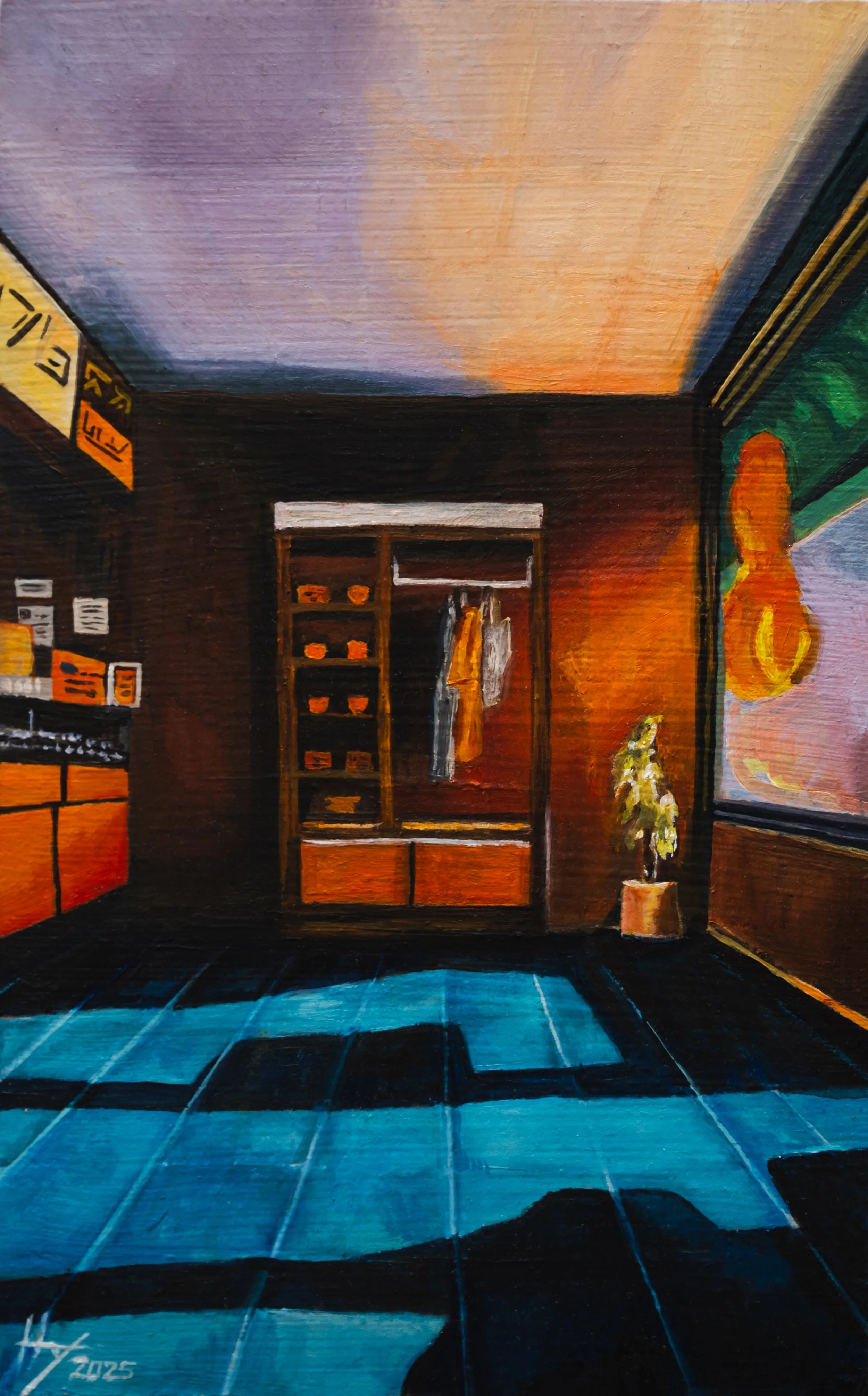 Untitled Cafe
5.5” x 9”
Oil