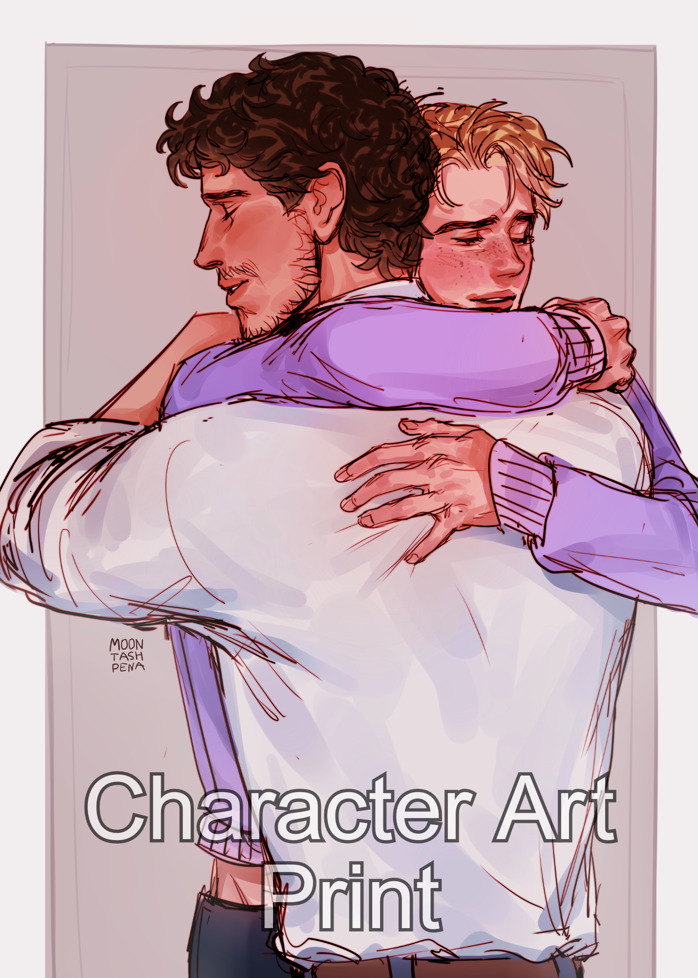 Color of Home Character Art Print 2