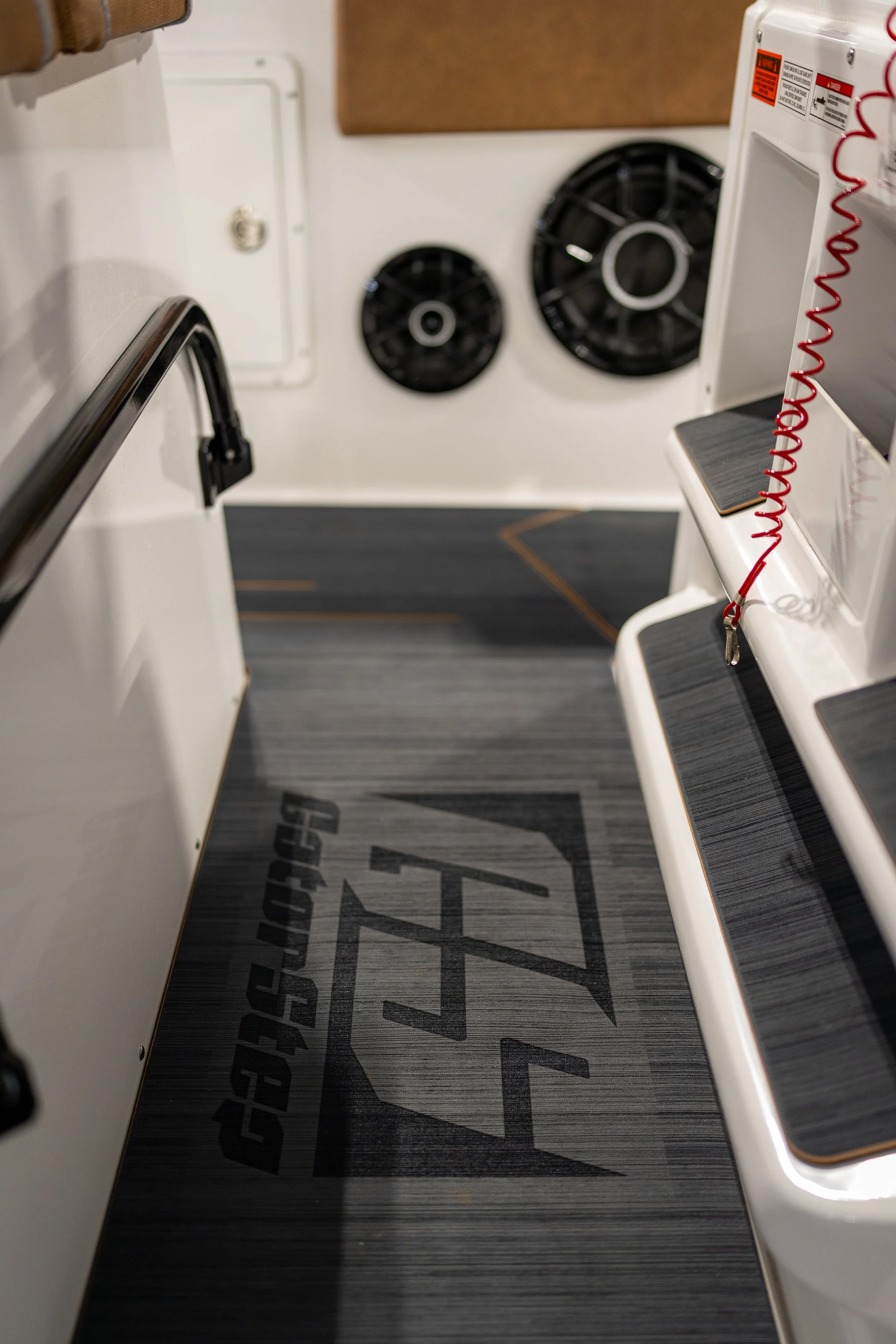 Add comfort and custom logos.