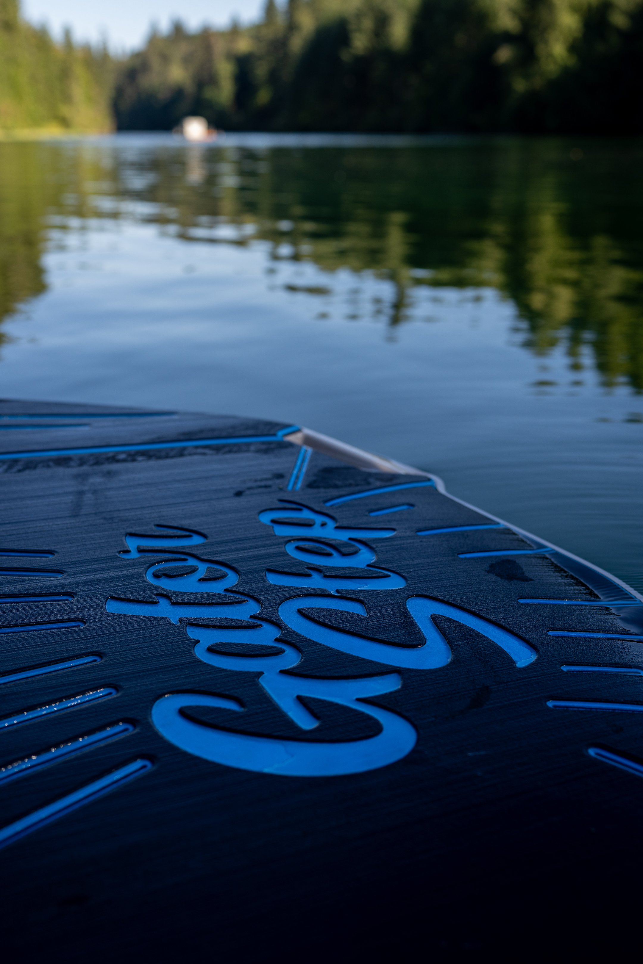 Custom Swim Decks - EVA Foam provides sure footing on your wake surf boat