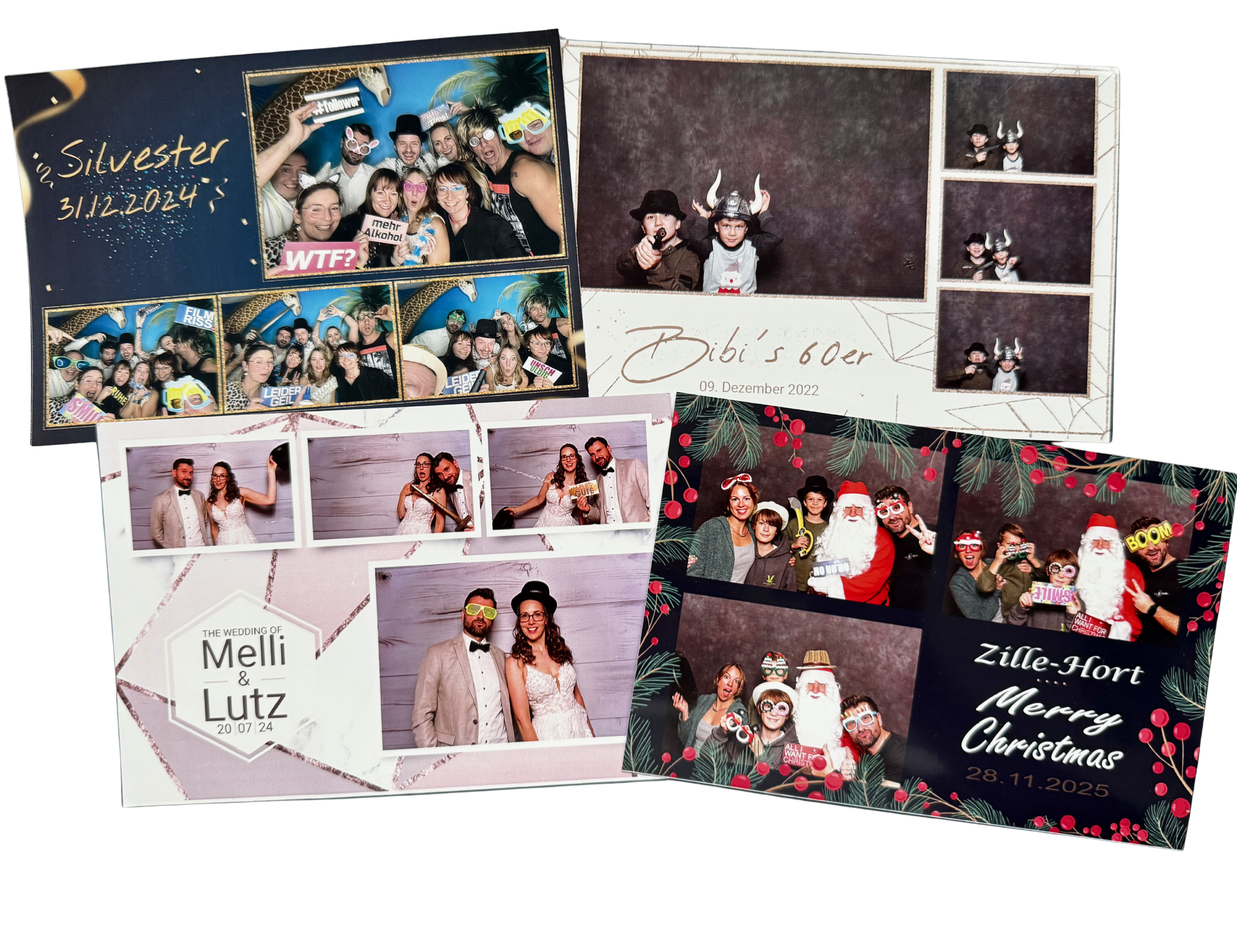 Moderne Fotobox mit Sofortdruck für Hochzeit, Geburtstag, Jugendweihe und Abiball