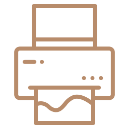 Ein Drucker Symbol