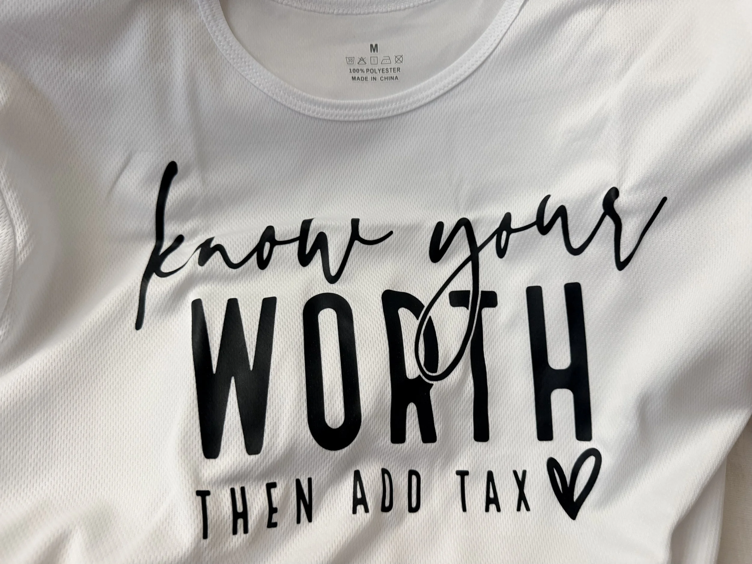 'Know Your Worth' Inspirational T-Shirt