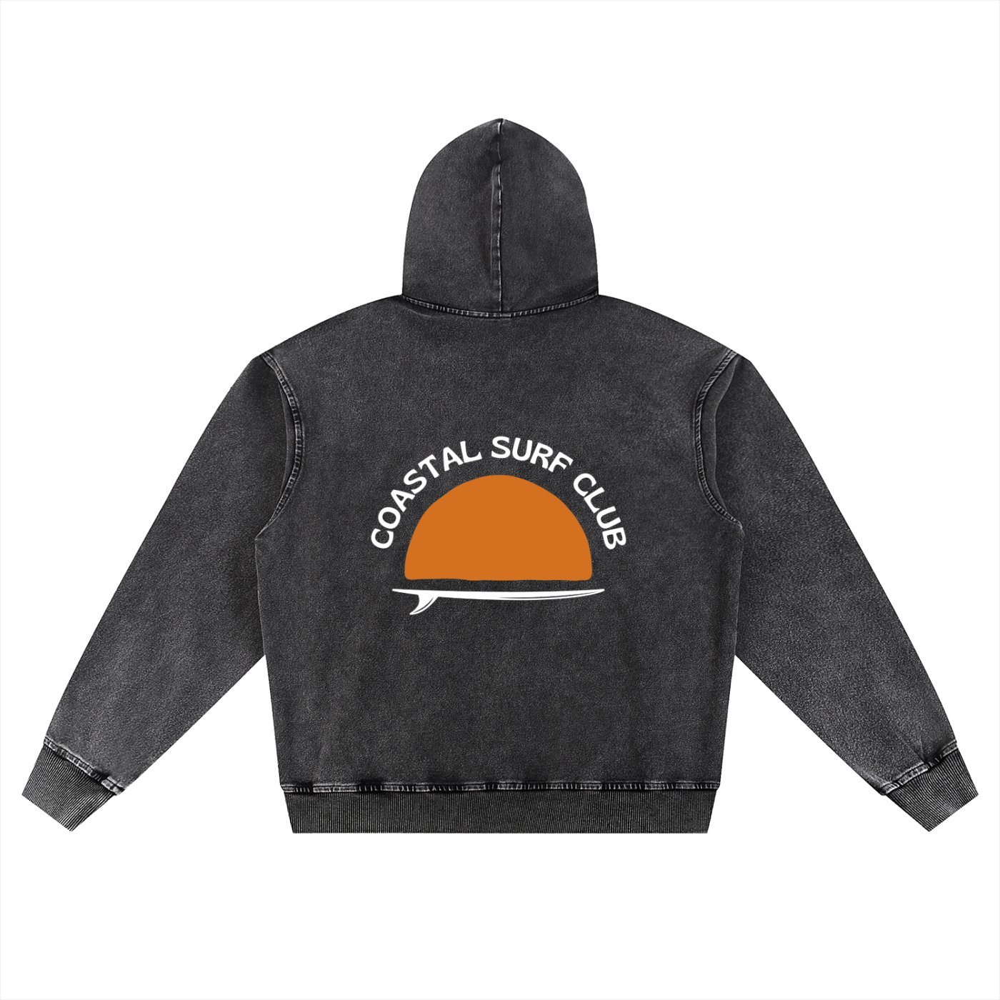_Coastal Surf Club_ Snow Wash (Black Denim) Oversized Hoodie Back (1).png
