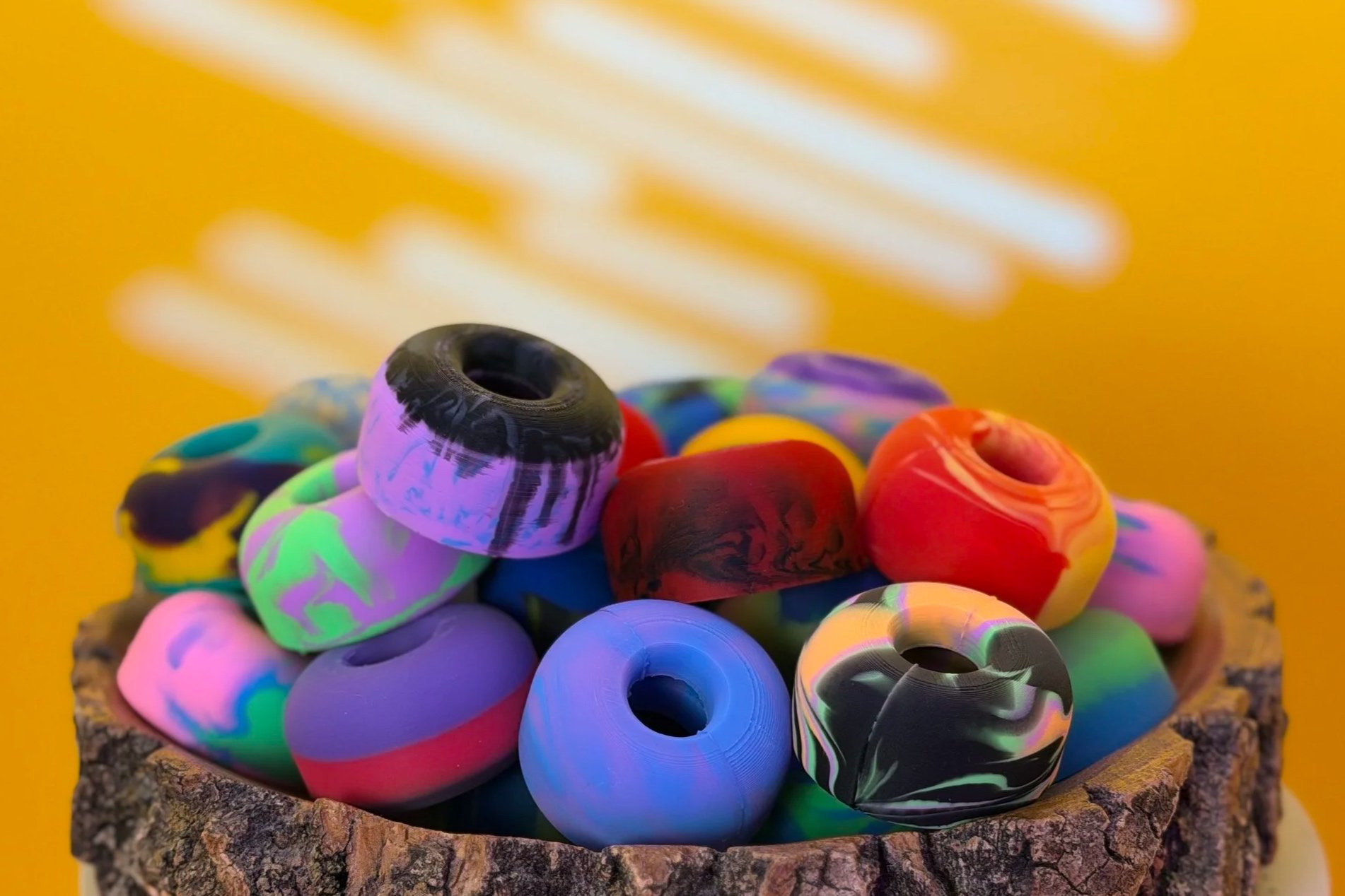 Custom Color Combination Swirl Dr Dabber Switch 2/GO Mouthpiece