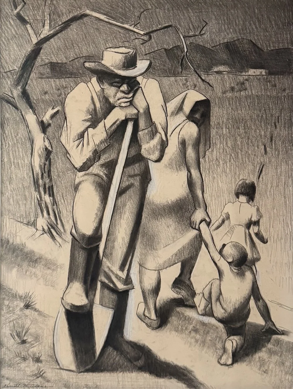 Study for The Dry Ditch