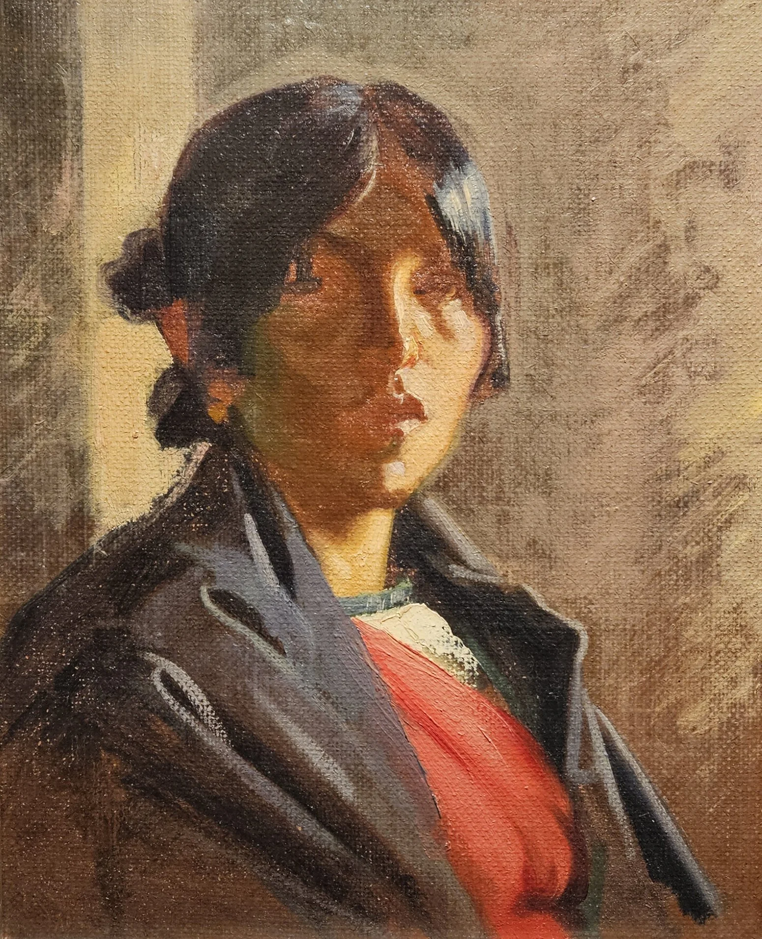 Indian Woman of Taos Pueblo