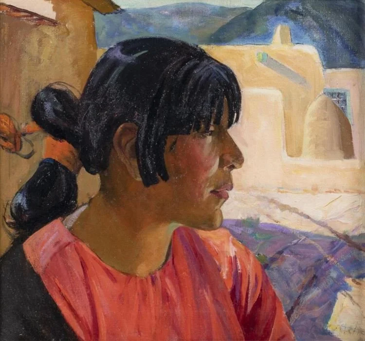 Taos Pueblo Woman (Juanita Lucero)