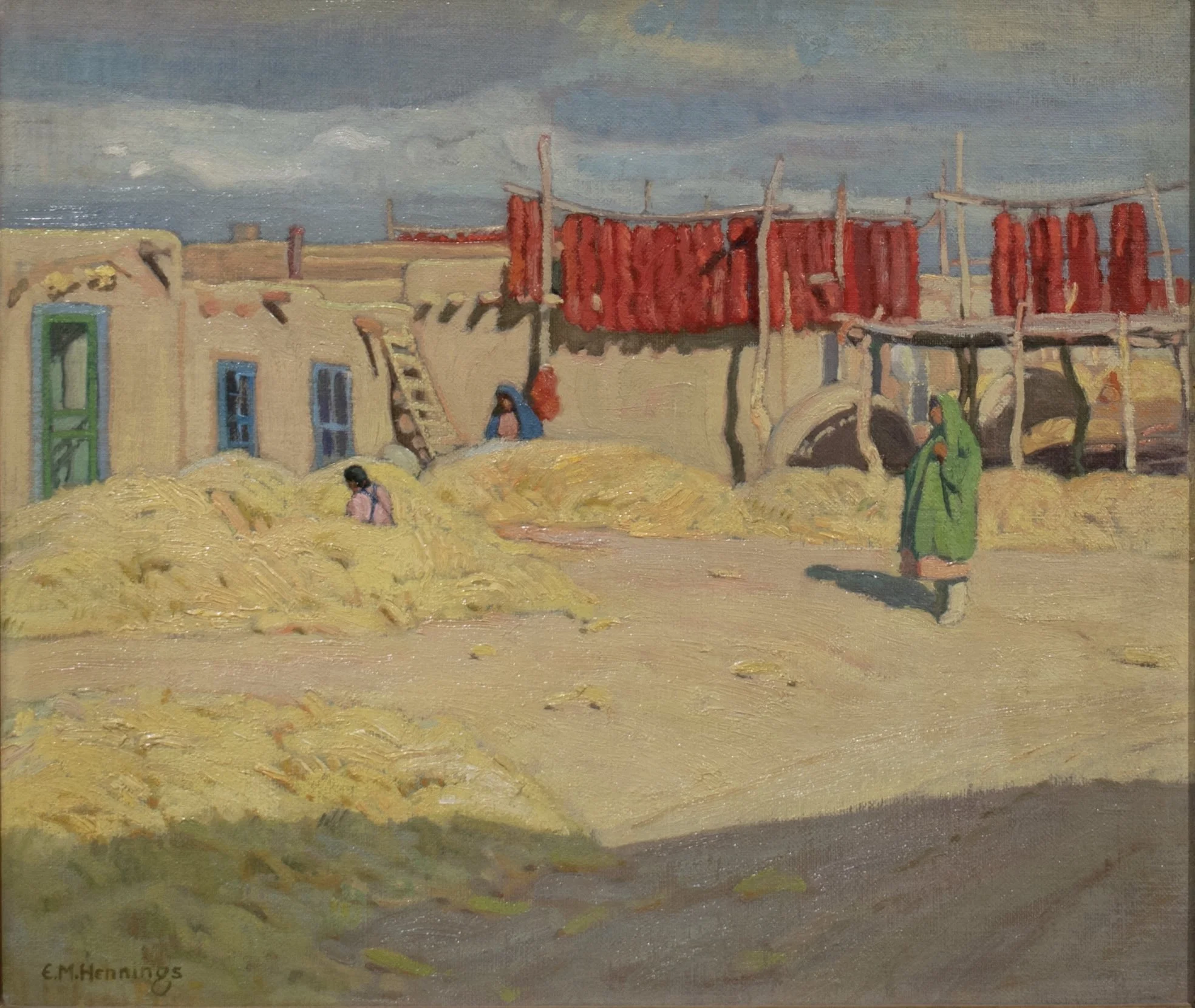 Drying Chiles