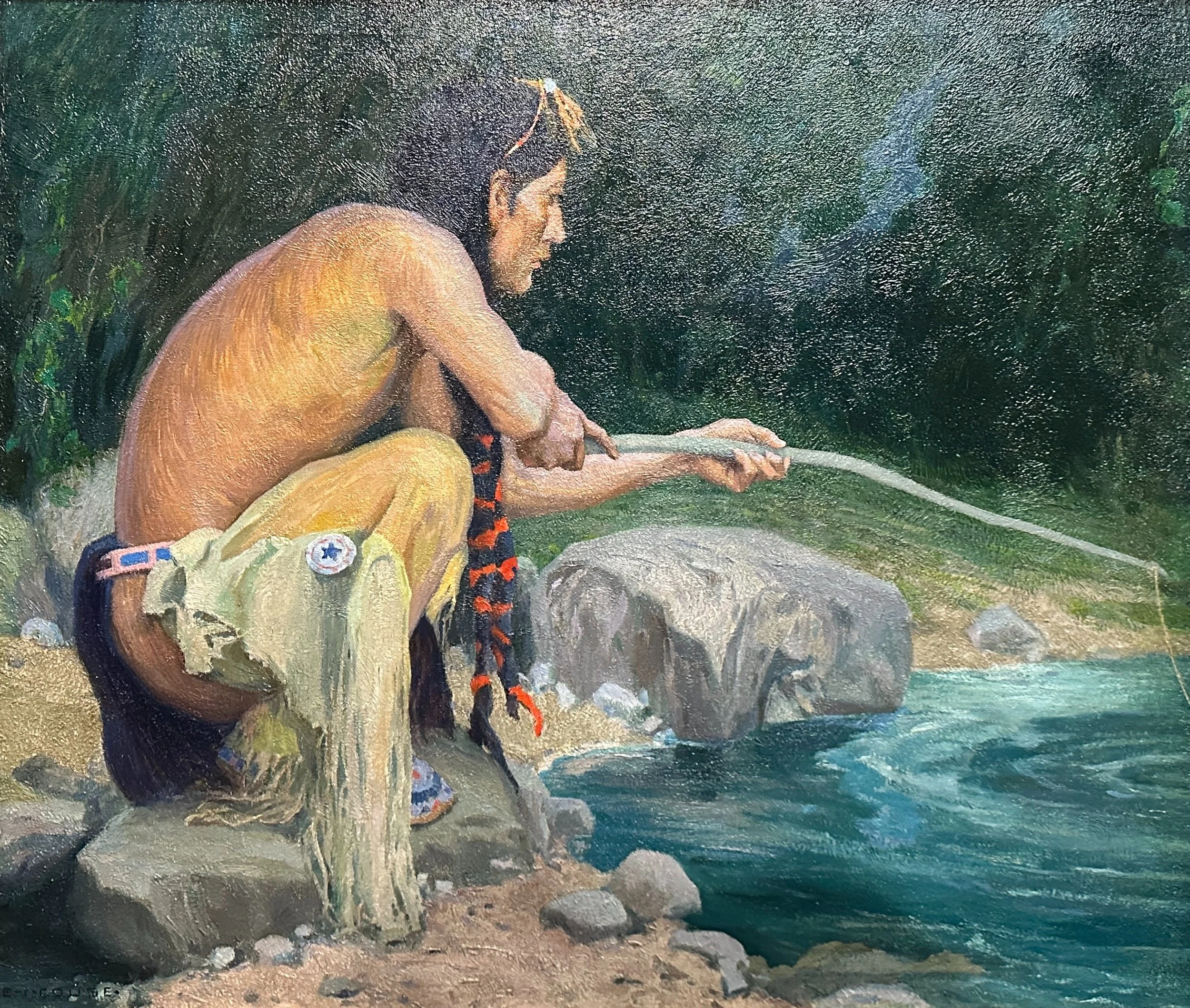 A Native Fisherman