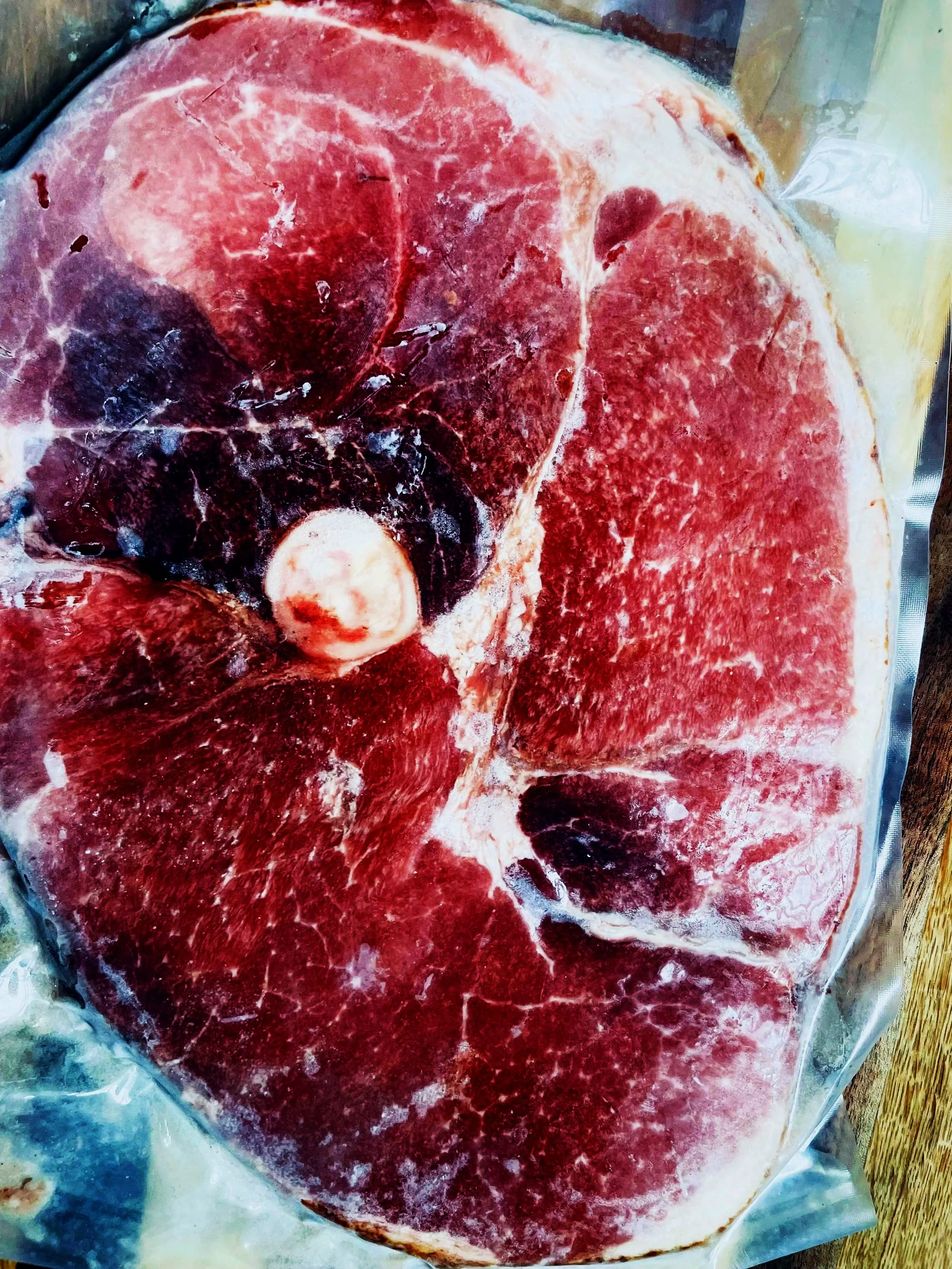 Smoked Ham Steak: Pricing per lb