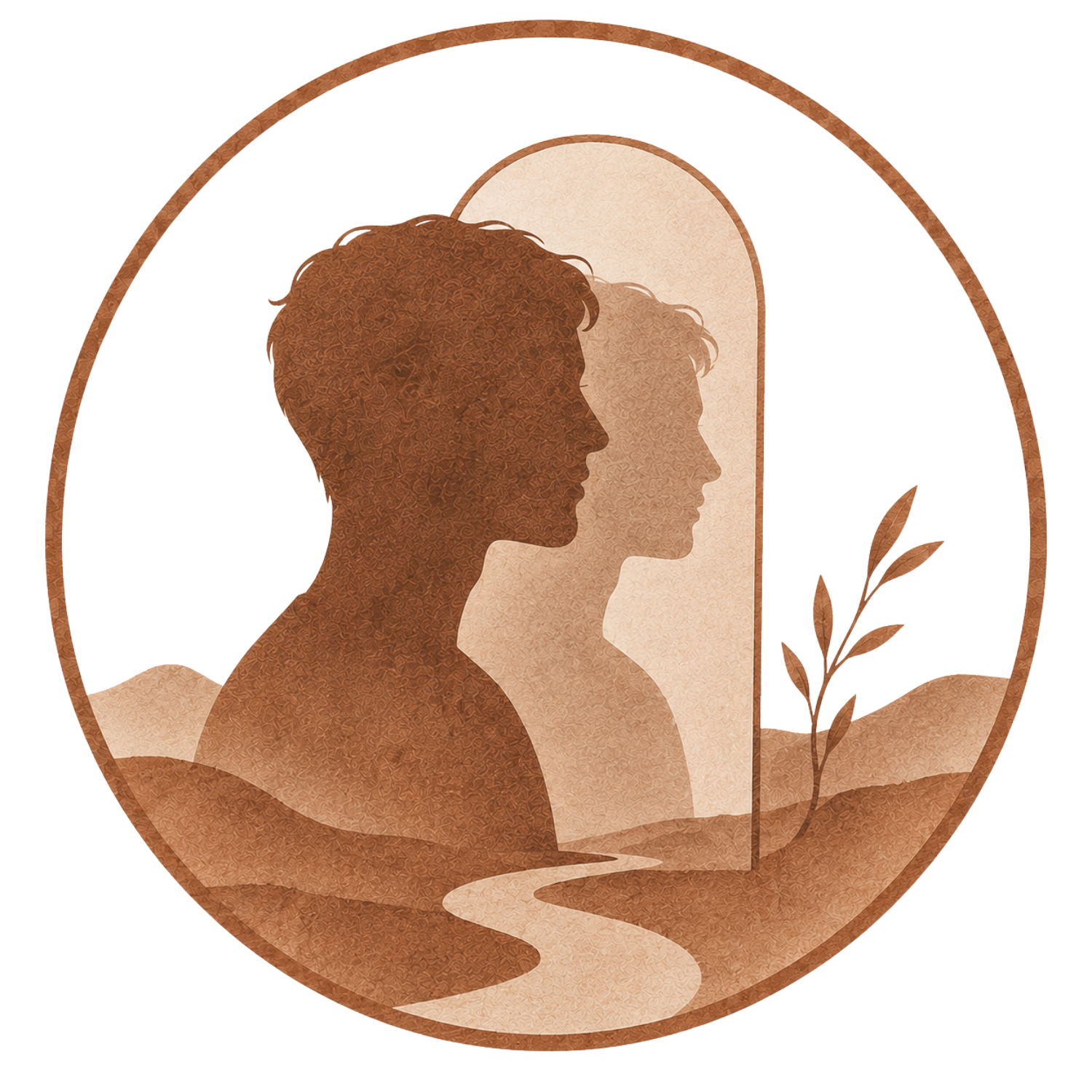Abstract illustration representing identity, purpose, and life transitions.