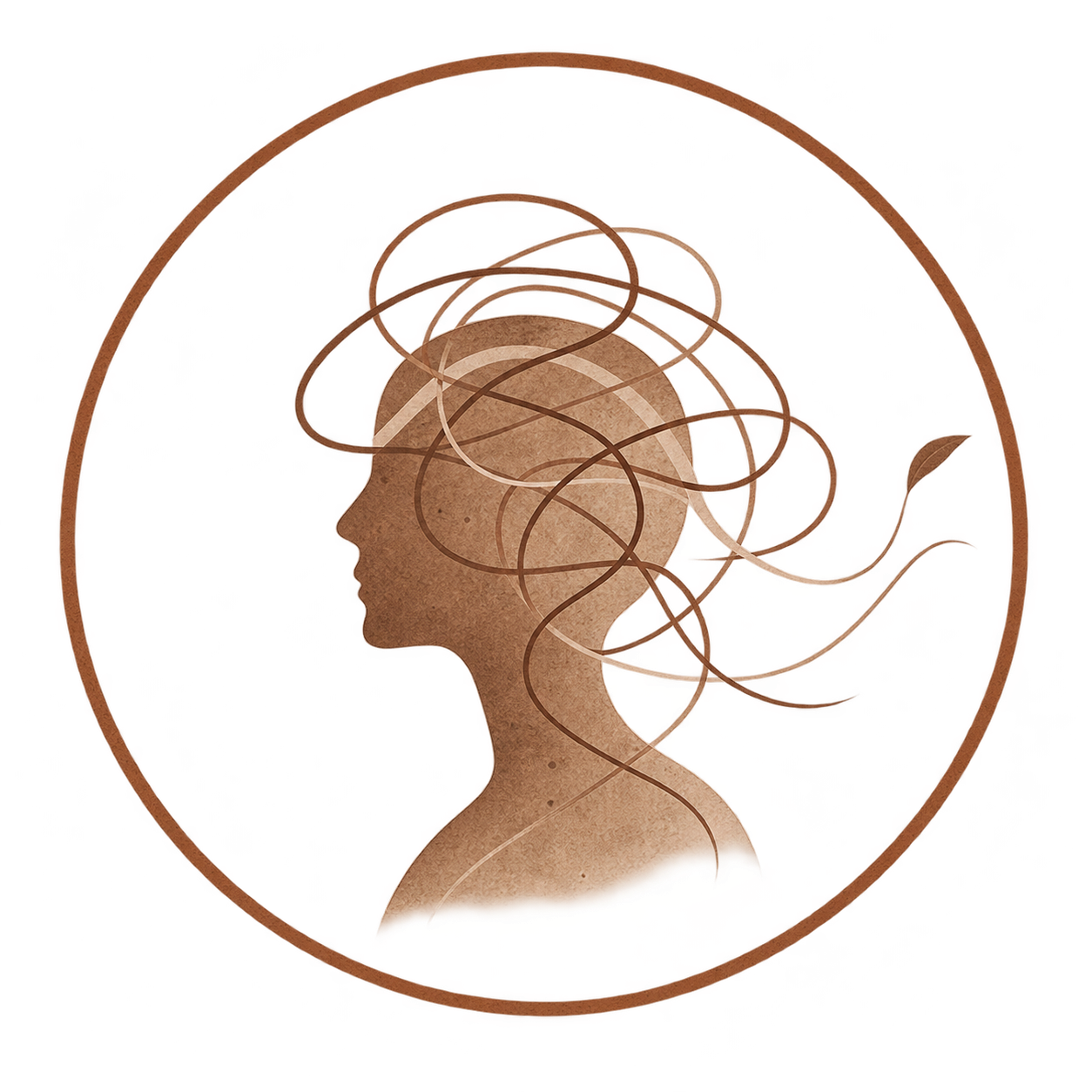 Abstract illustration representing anxiety and overthinking