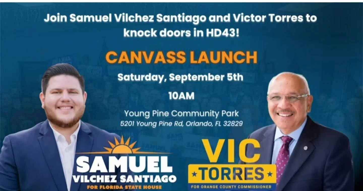 🗳️ Want to make a difference this election cycle but not sure how?

📬 Join us for a canvass to reach out to voters &amp; meet fellow Dems in the process!!

🍊 Many voters aren't aware of candidate platforms and election info like dates or deadlines