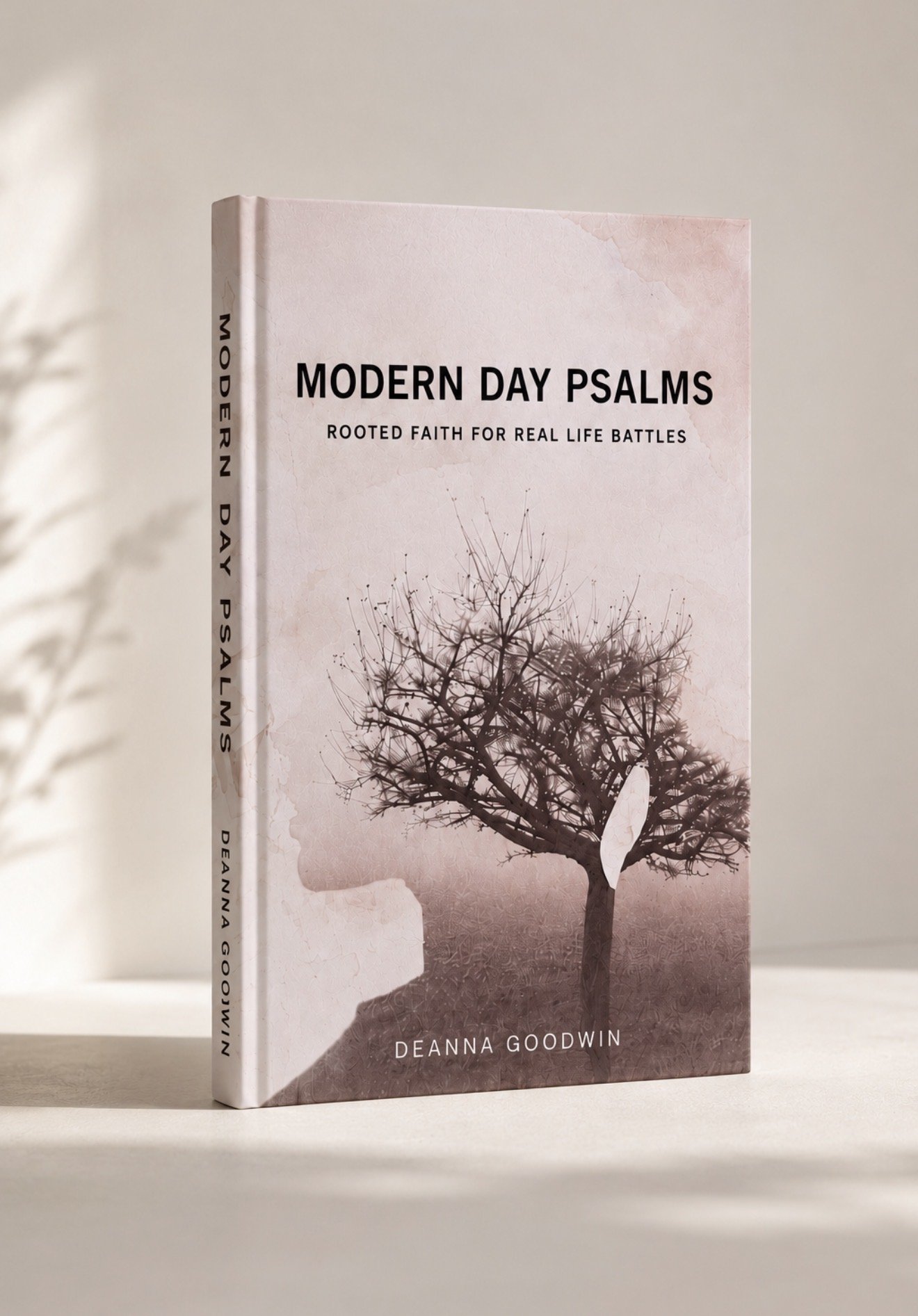 Modern Day Psalms: Rooted Faith for Real Life Battles by Deanna Goodwin, a poetry devotional exploring faith, healing, hope, and perseverance.