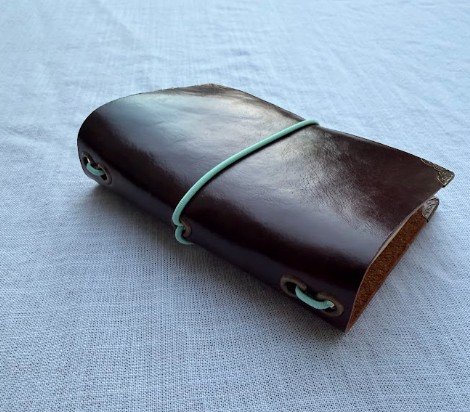 Brown A7 Bifold Journal