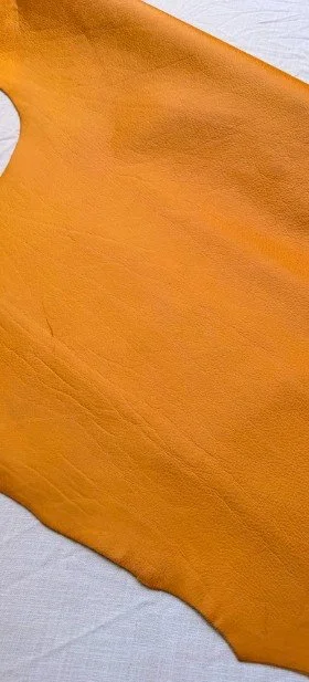 Custom Yellow Leather Journal (Chrome-Tanned)
