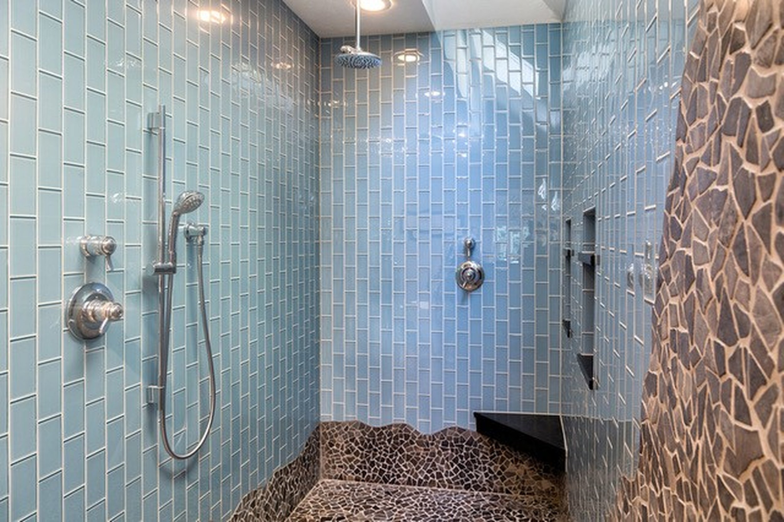 Blue Shower