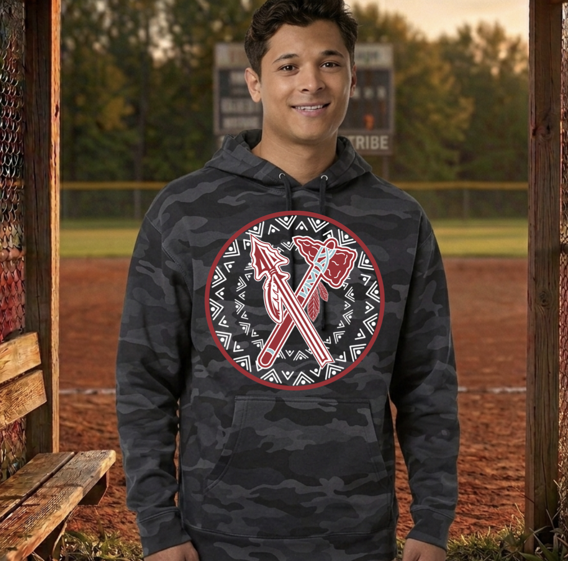 Black Camo Hoodie