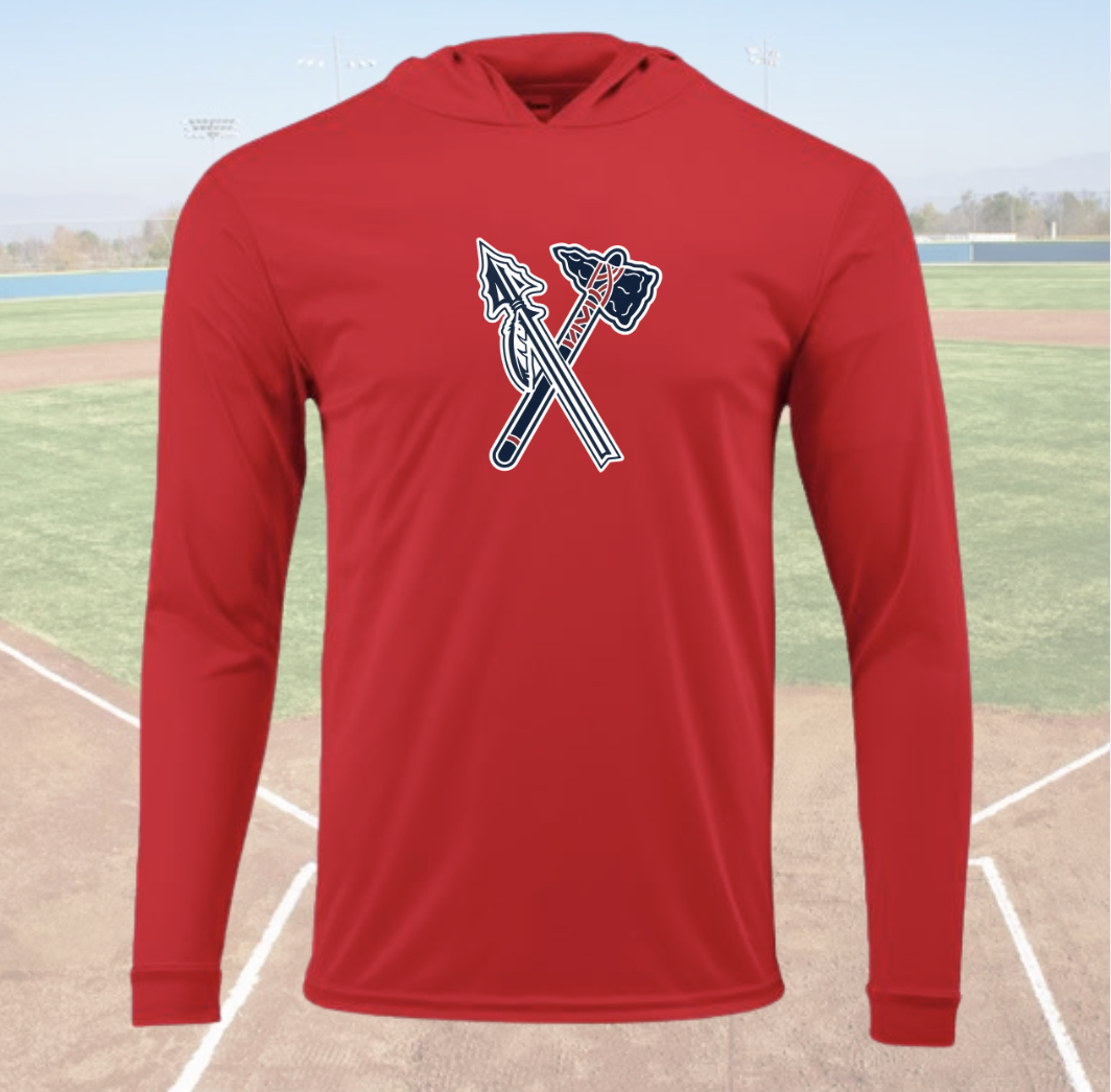 Hooded Crimson UPF Protection