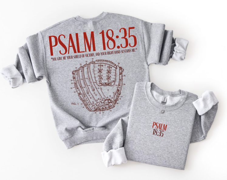 Psalm 18:35 Crewneck