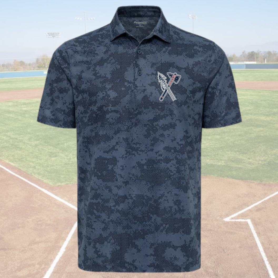Mens Polo Navy Camo