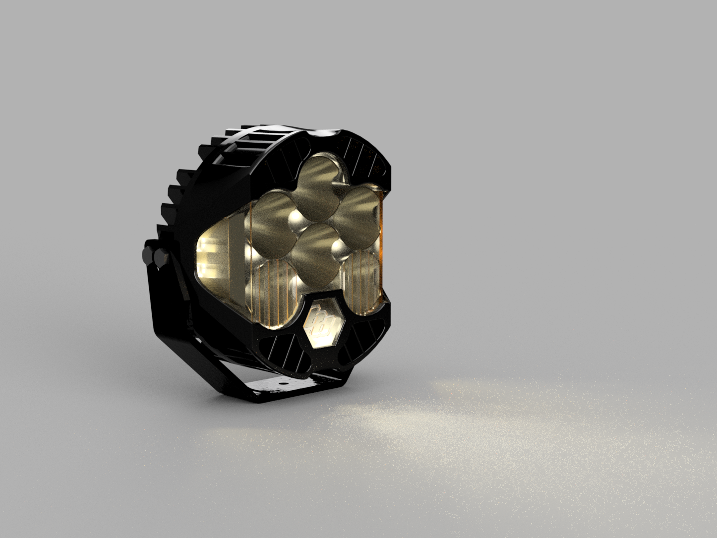 Baja designs front light rendering