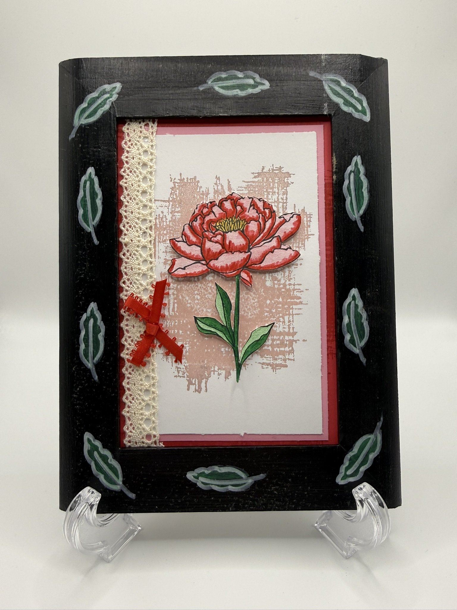 Handmade Artistic Floral Frame