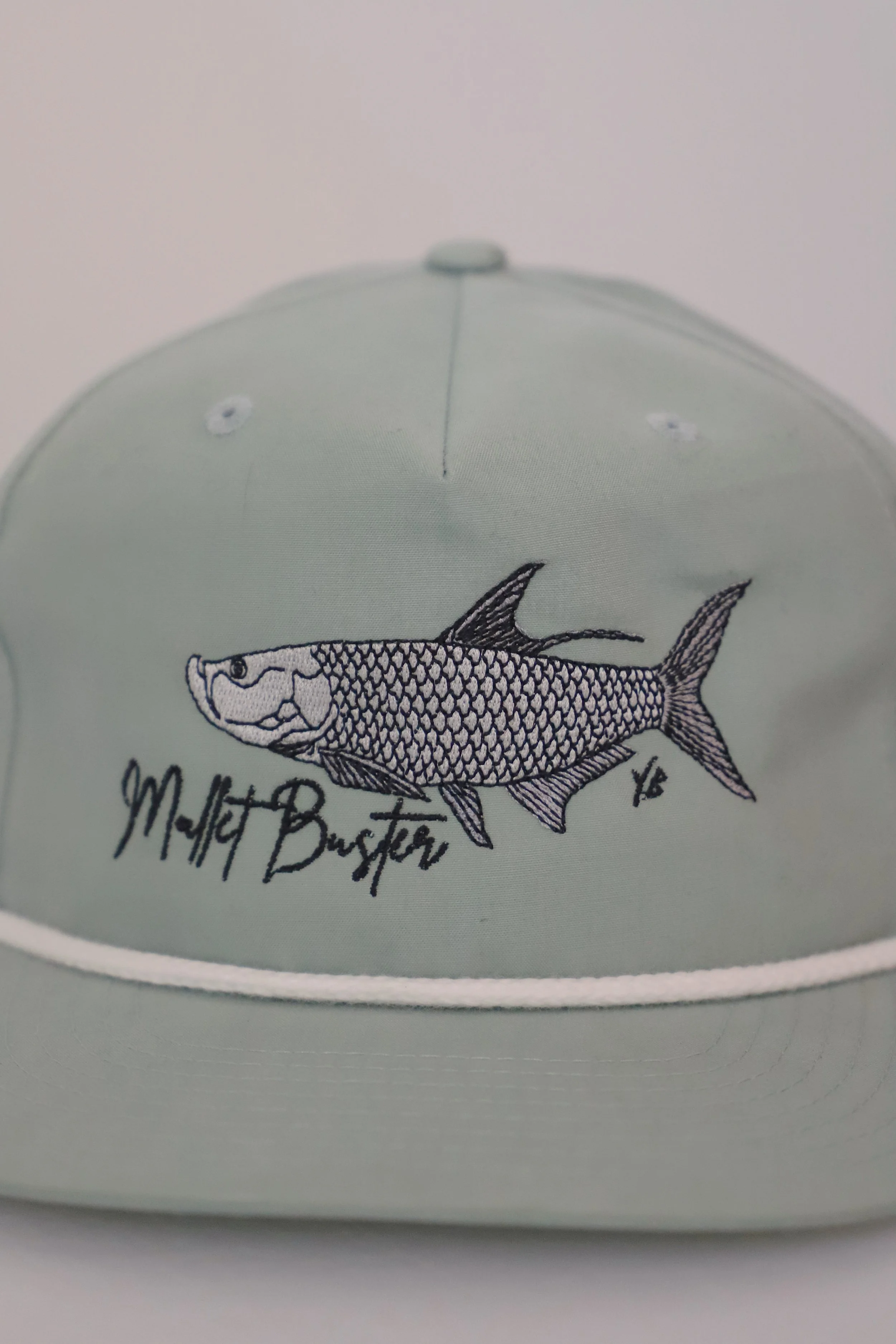 Mullet Buster Seafoam Rope Hat