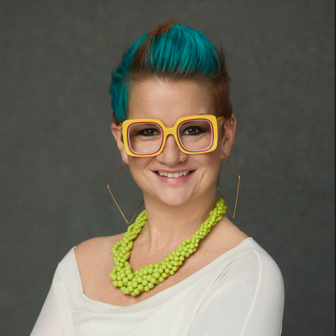 Founder, Amy Chapman smiling