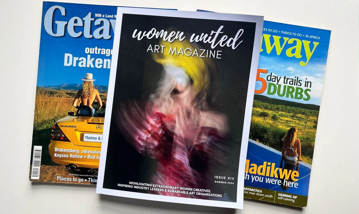 Both Sides of the Camera: From Getaway to Women United Art Magazine