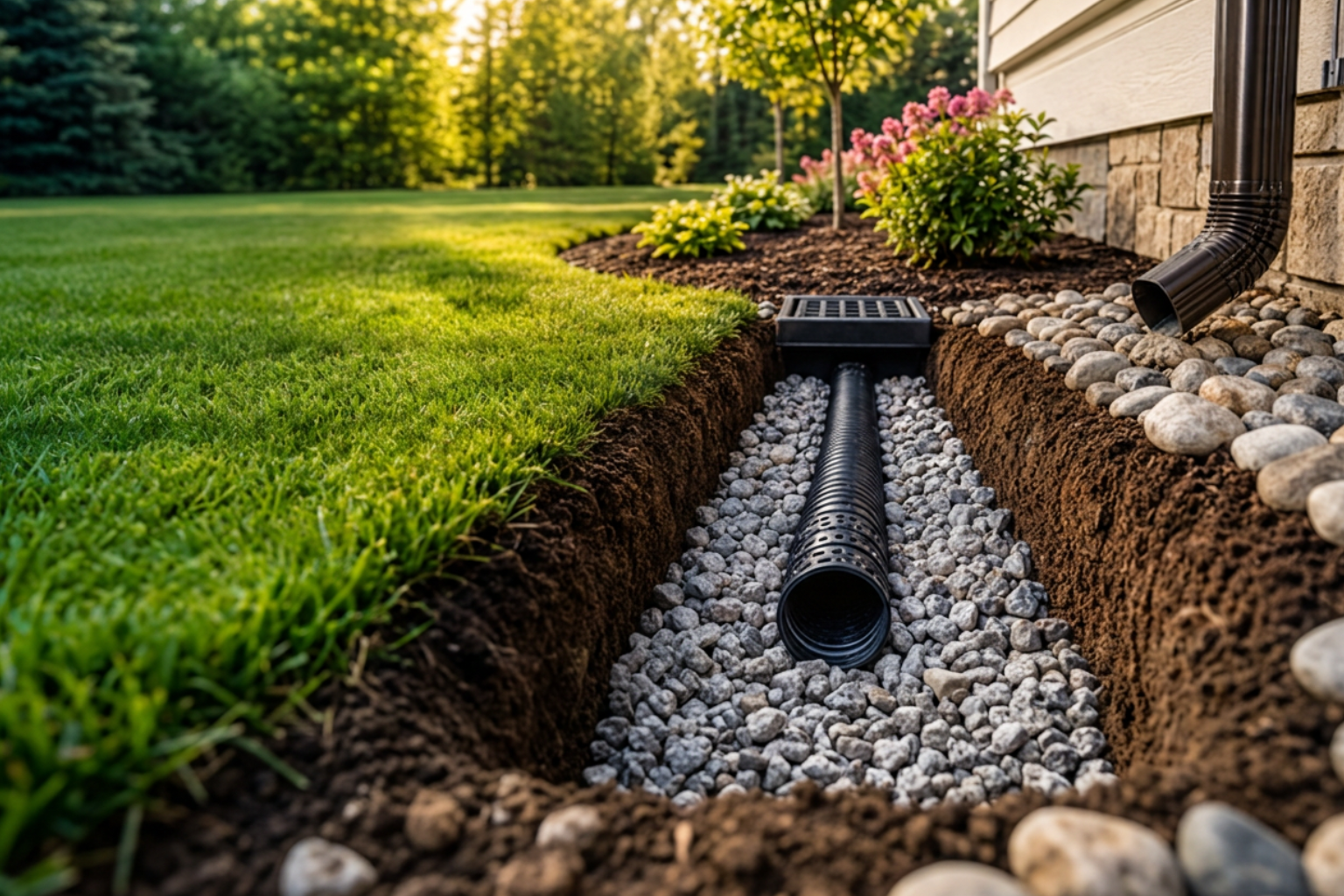 Drainage Systems: Protect Your Landscape and Home From Water Damage