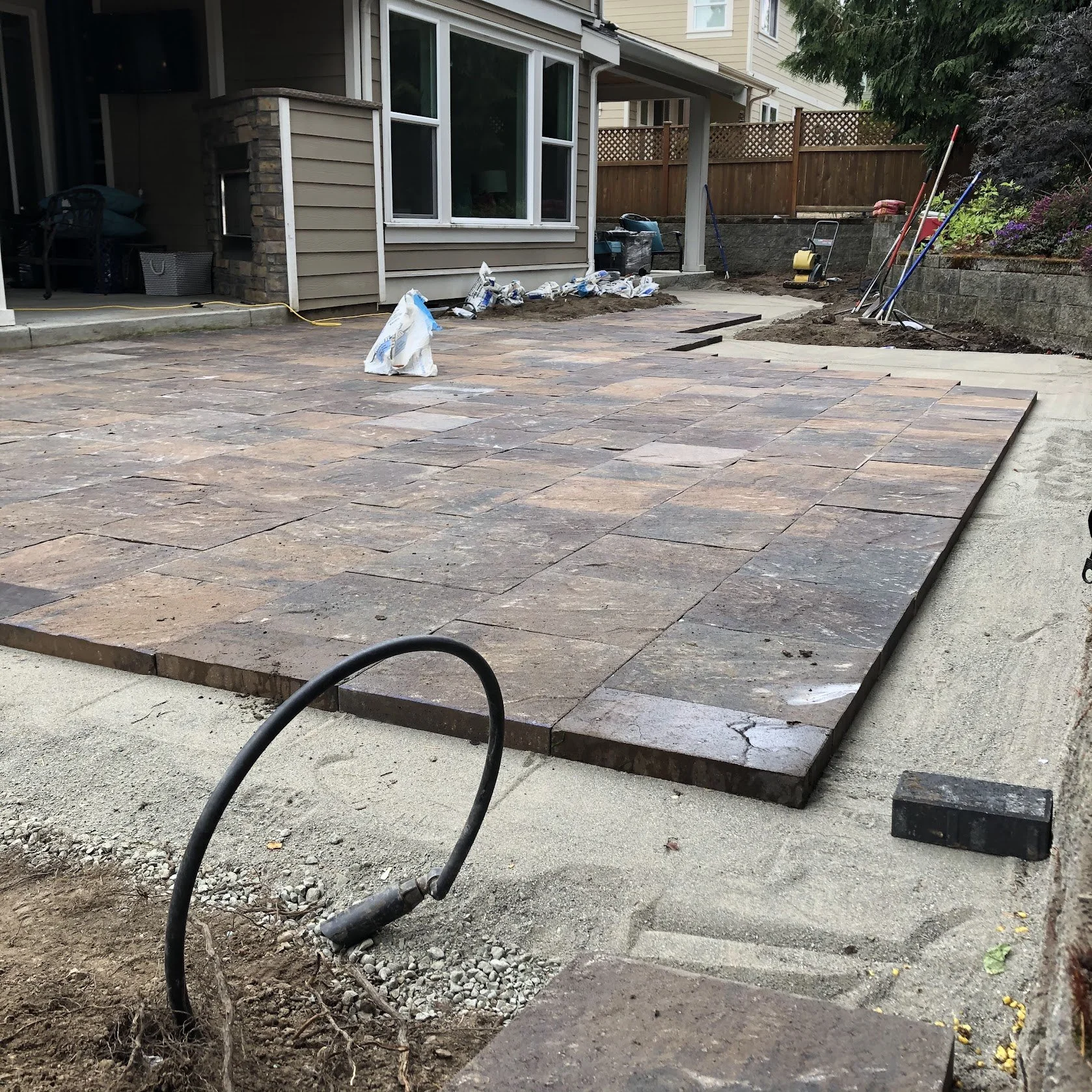 PAVER INSTALLATION