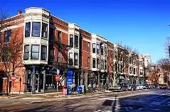 The Grizzly and The Office are really in these Old Town, Chicago neighborhood