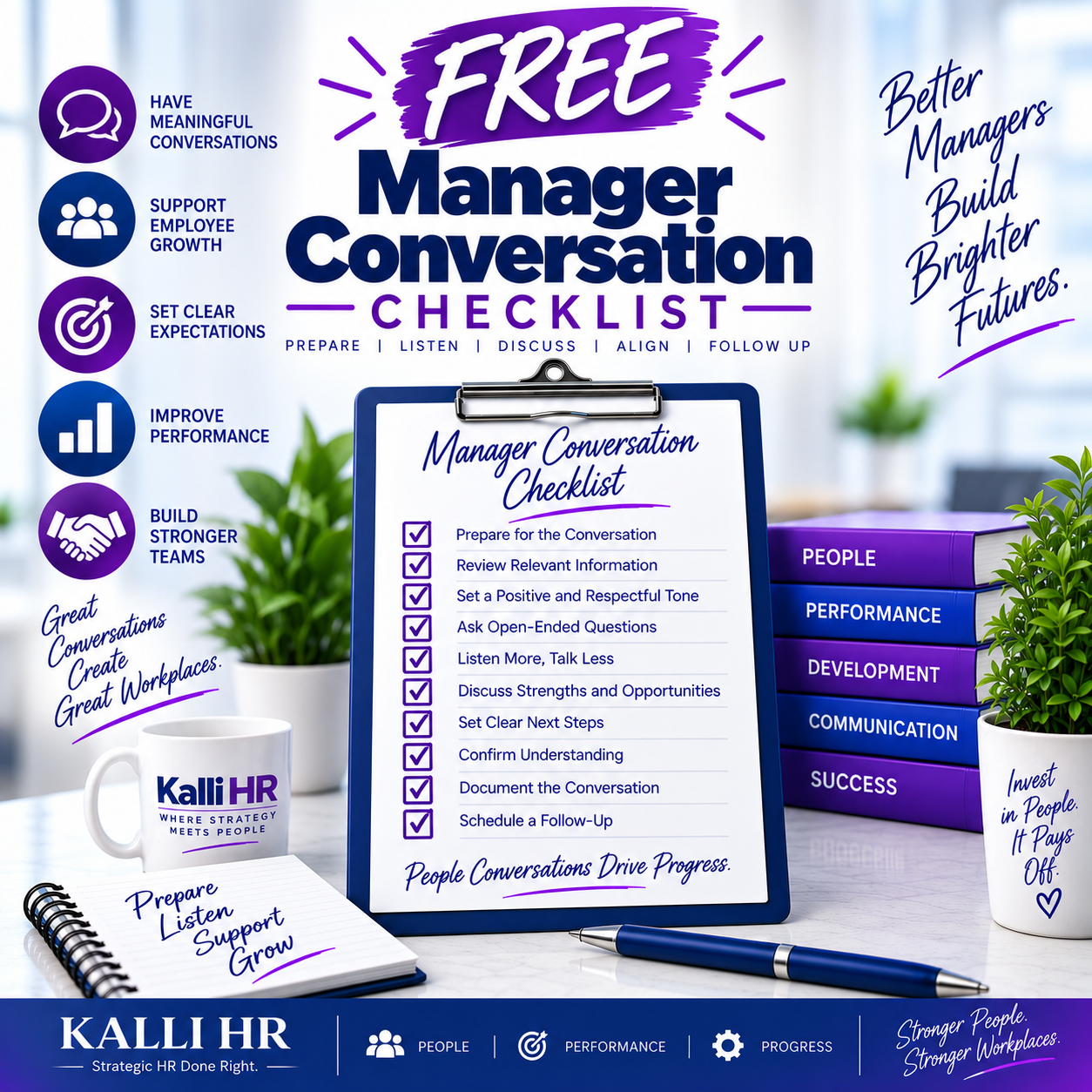 Manager Conversation Checklist