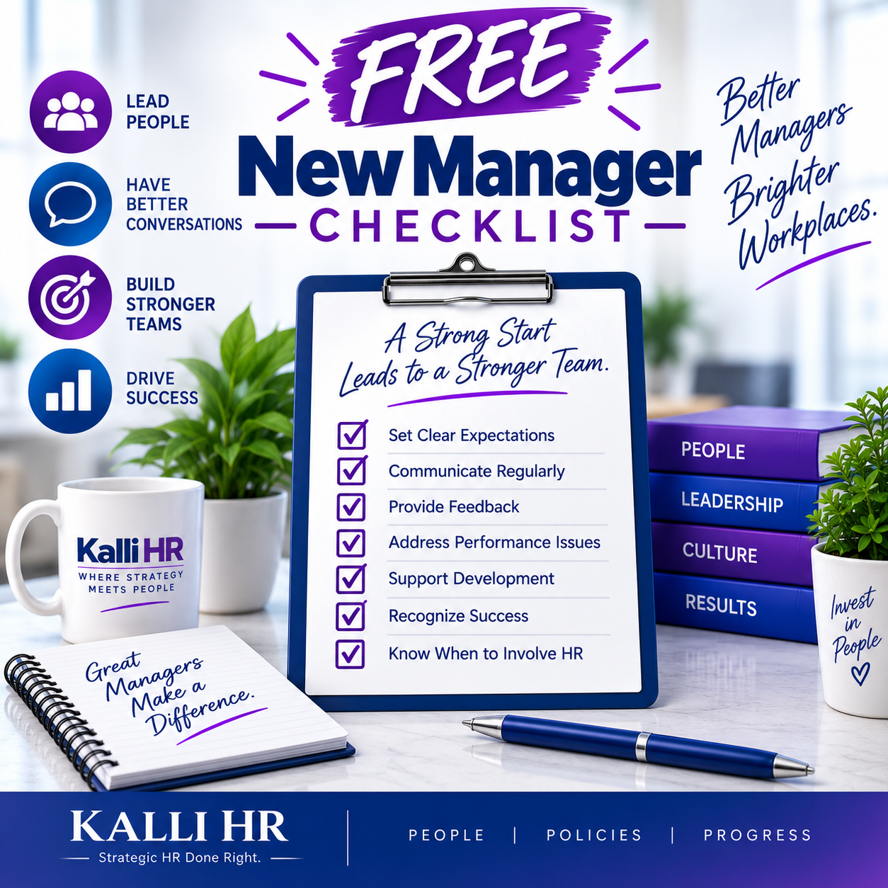 New Manager Checklist