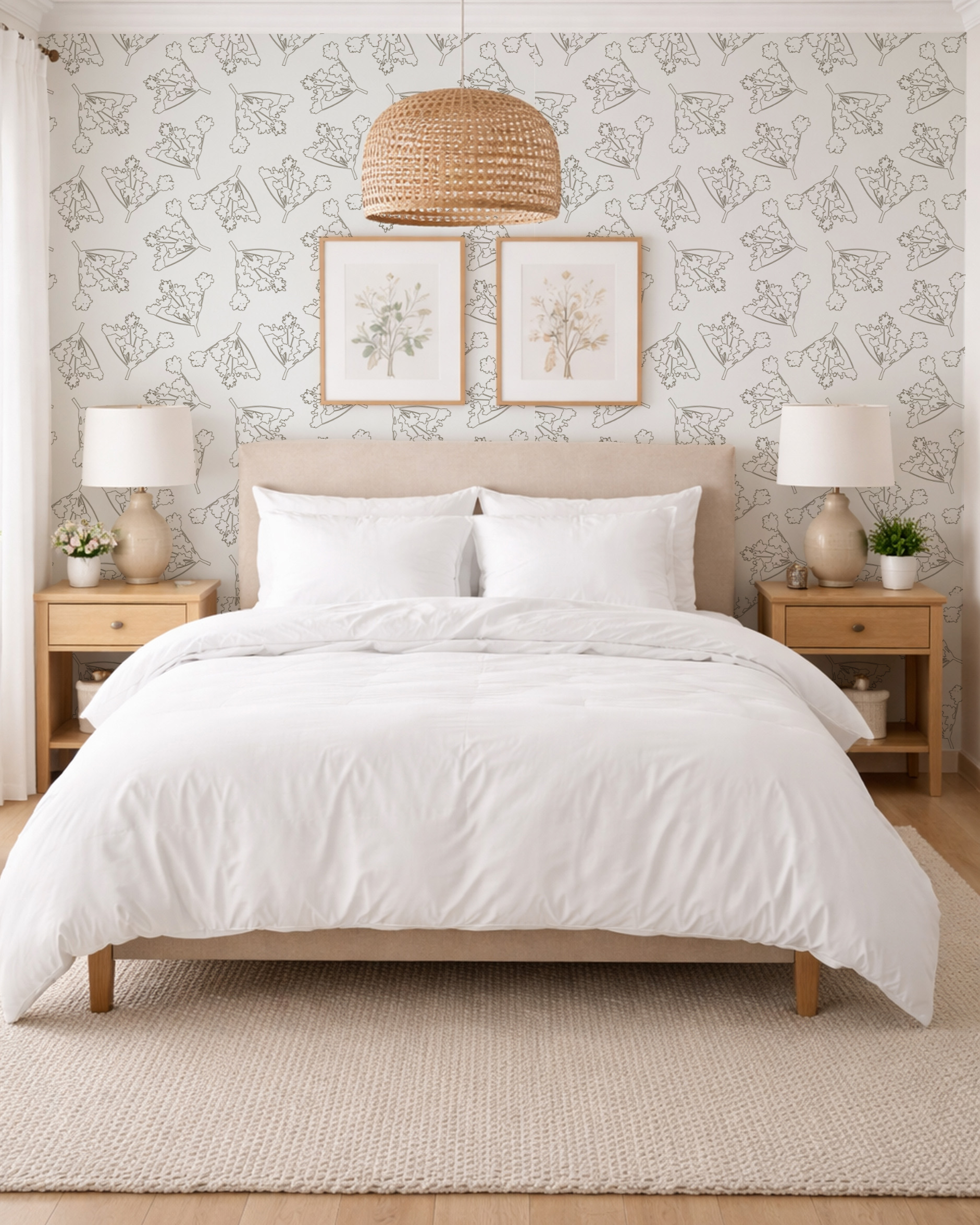 wallpaper design from Wander + Forage range