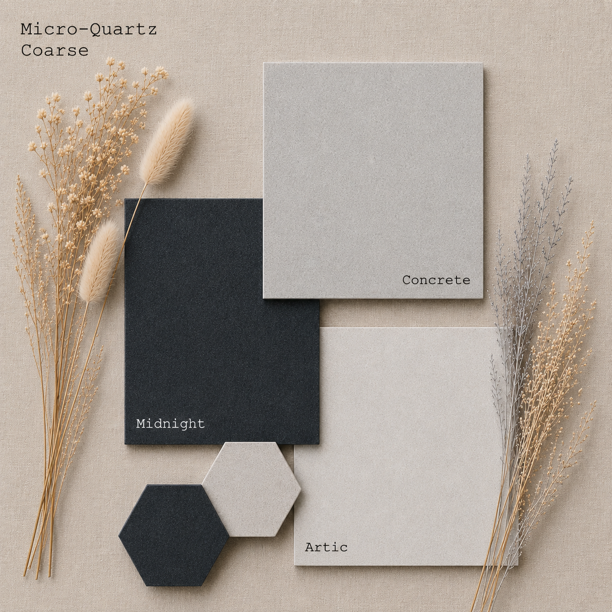 Microcement color Black & White 