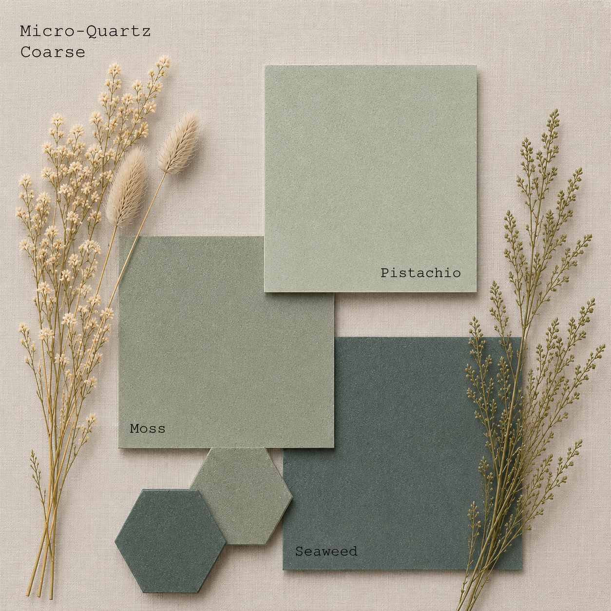Microcement color Greens