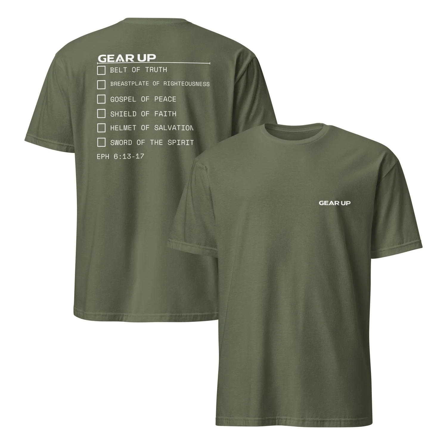 Armor of God Checklist Tee