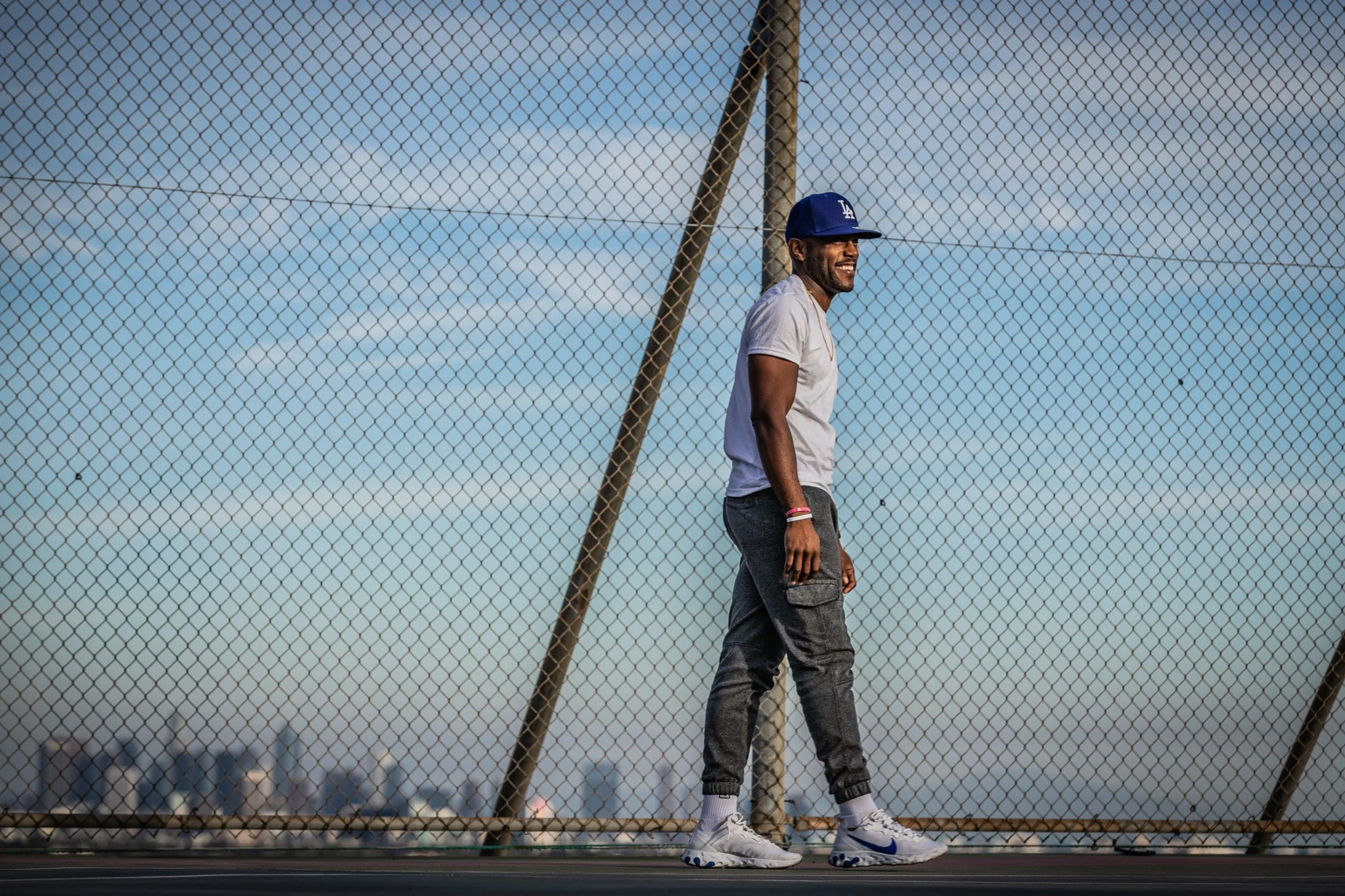 Lifestyle and creative photography on a Los Angeles rooftop. 