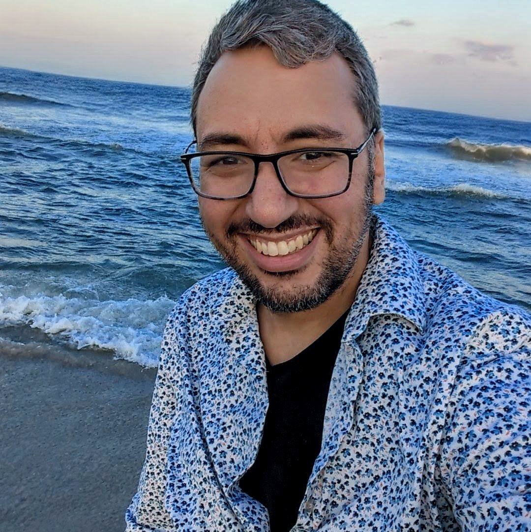 Pastor Jacob by the shore of New Jersey.