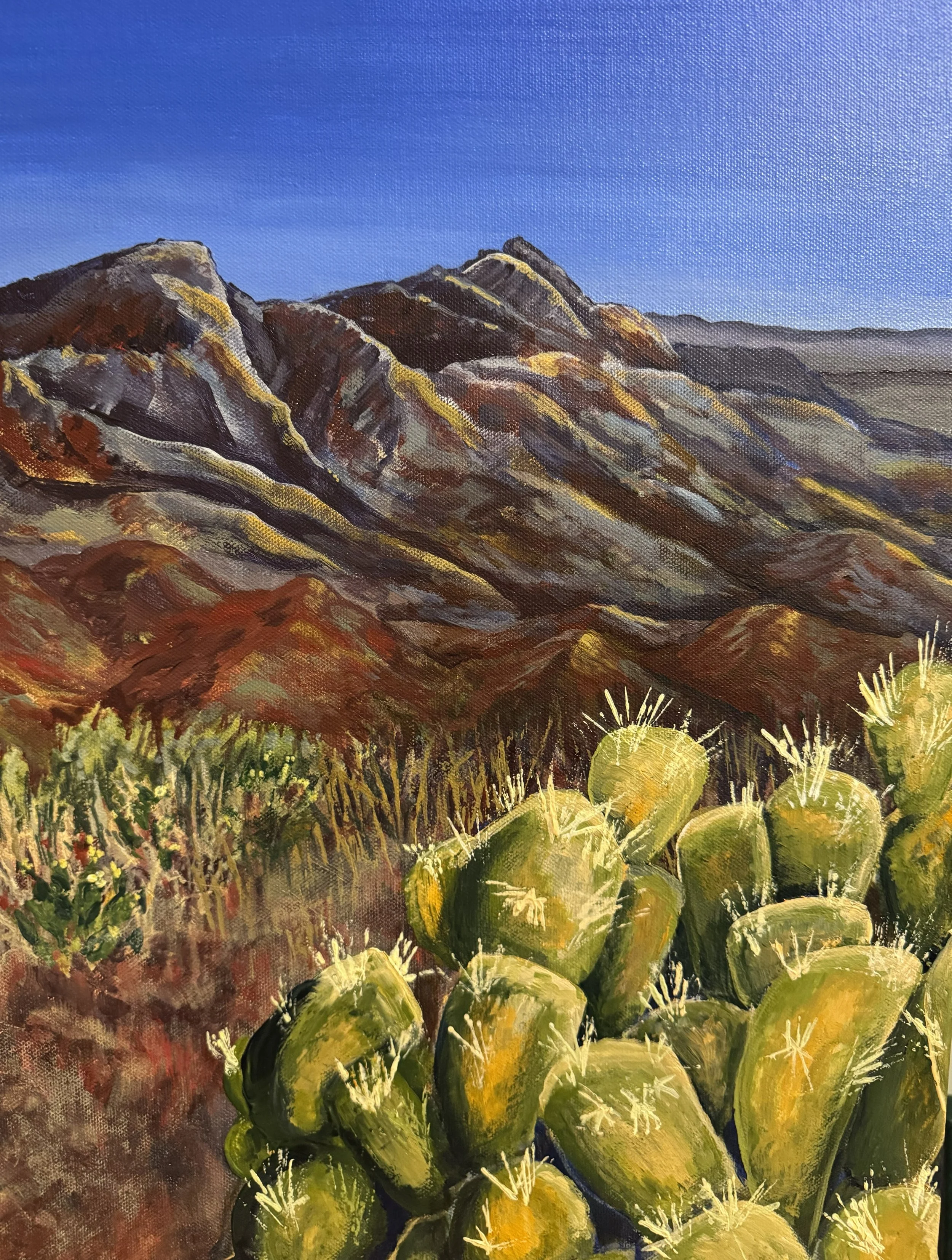 Turtlehead to Vegas I, 2025, Acrylic on Canvas, 16x20
