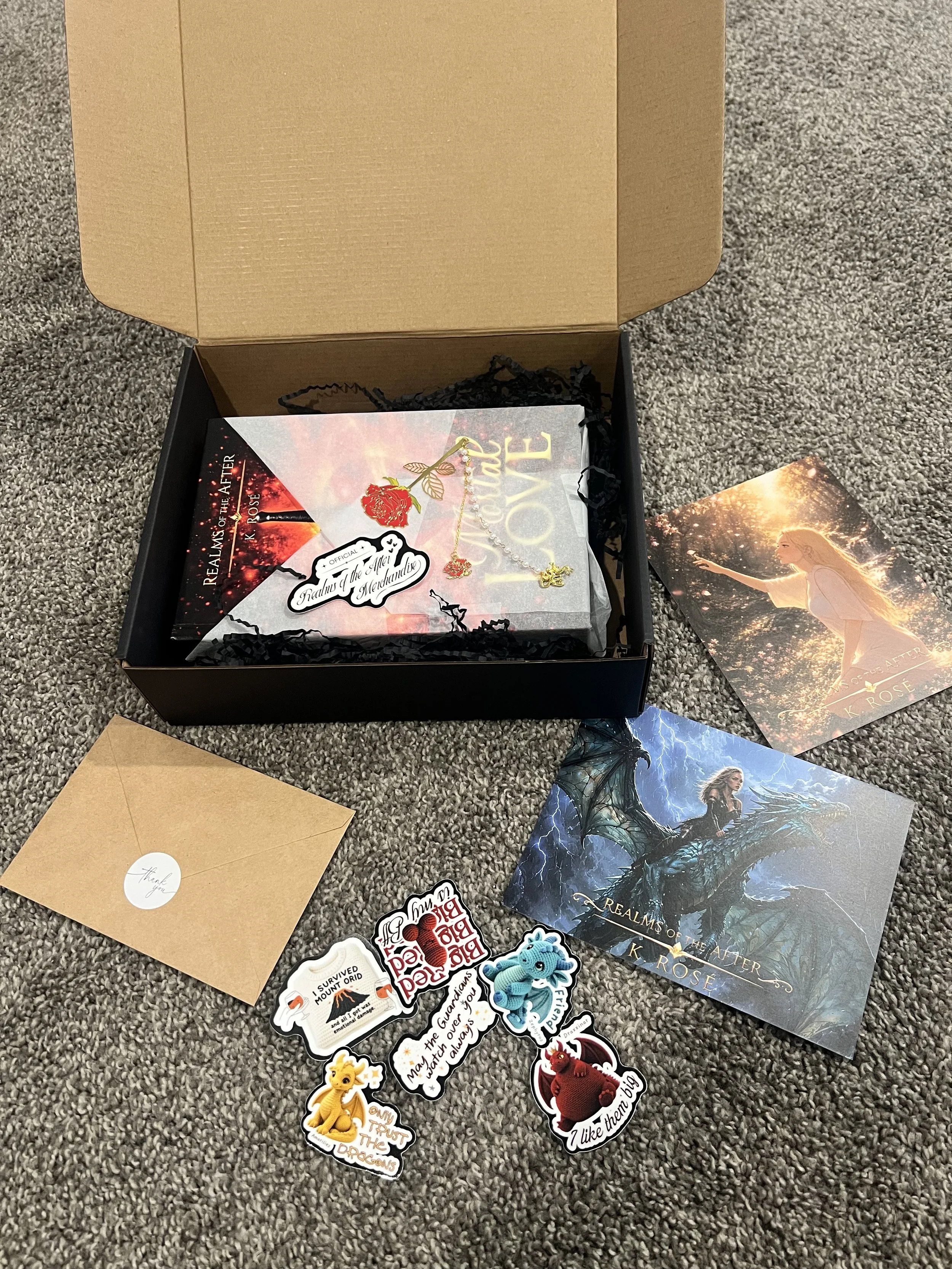 Signed paper back indie box