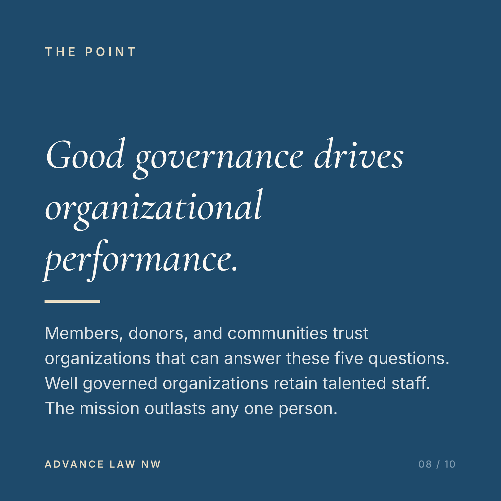 Five questions every Oregon nonprofit board should be able to answer