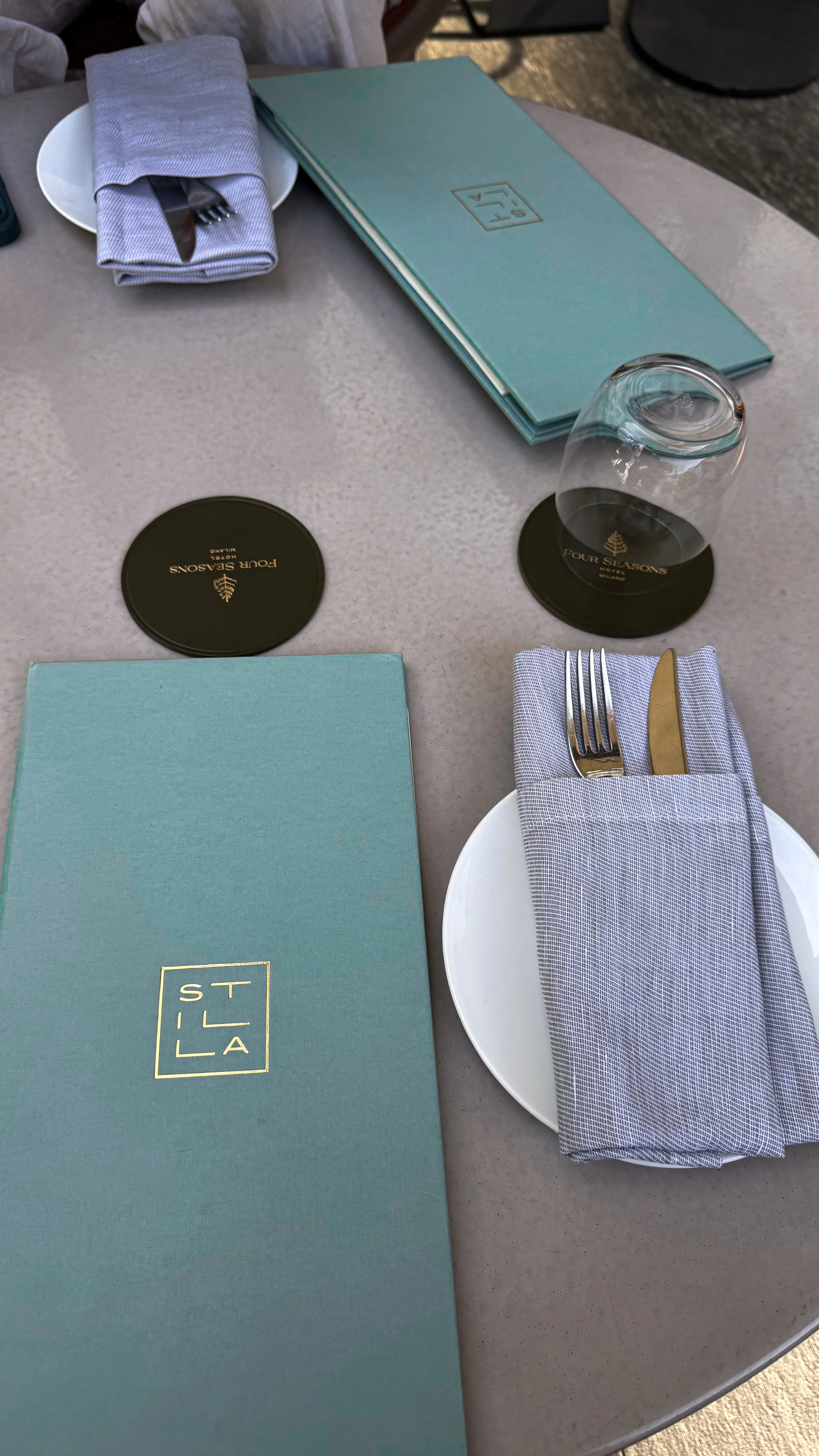 Breakfast at Stilla Garden, Four Seasons Hotel Milano