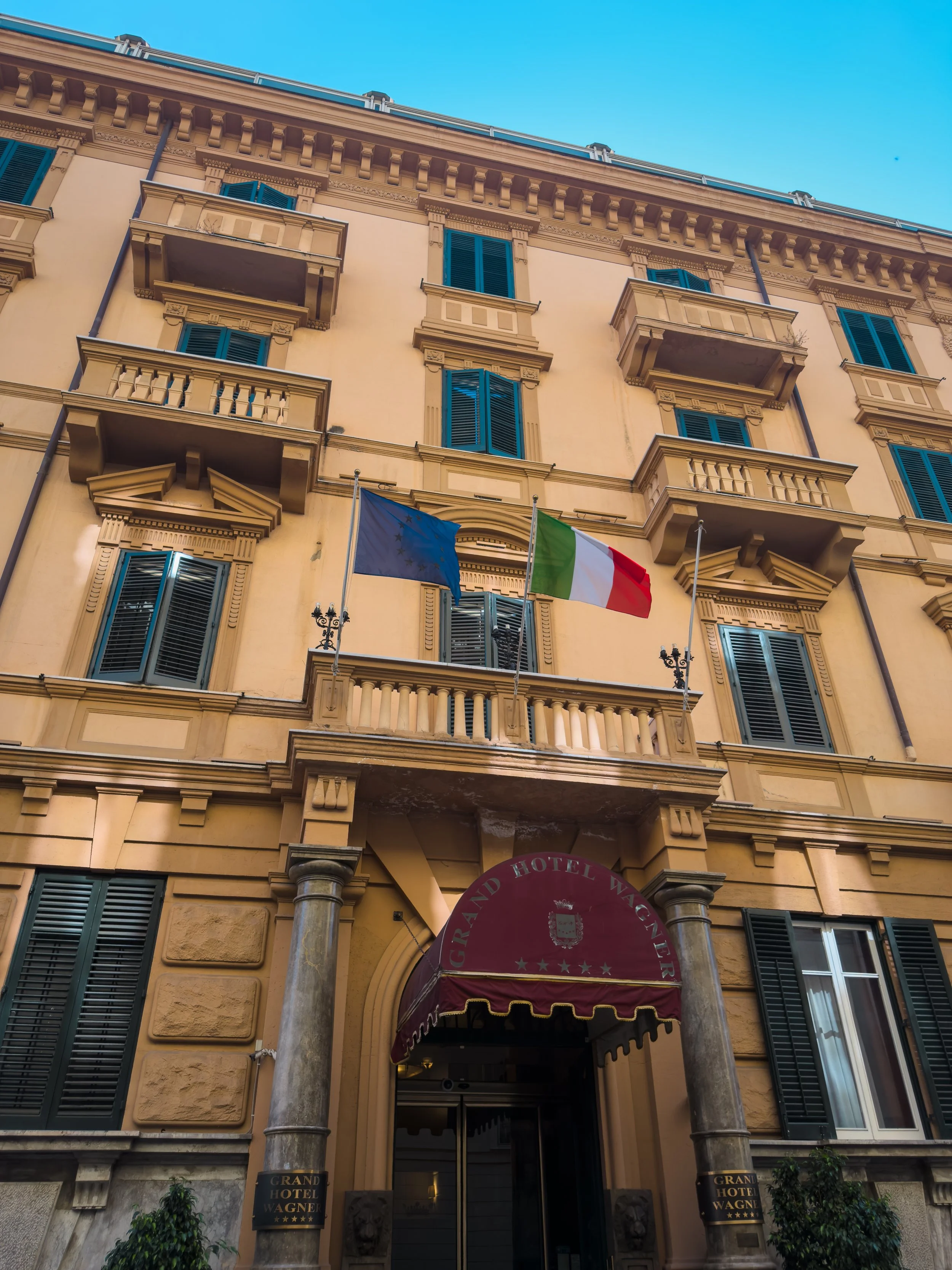 Grand Hotel Wagner: Art Nouveau Elegance in the Heart of Palermo